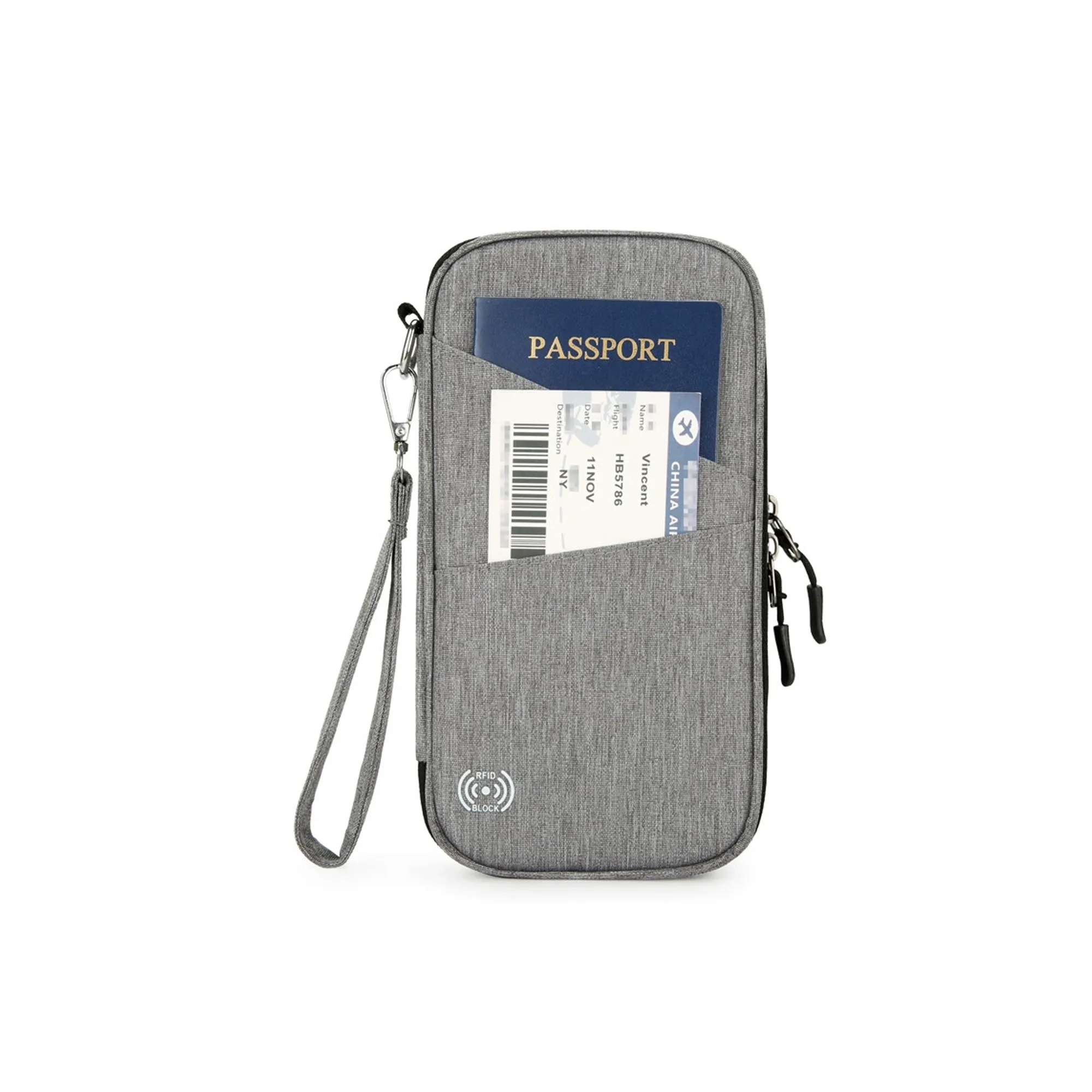 RFID Blocking Travel Passport Holder 3