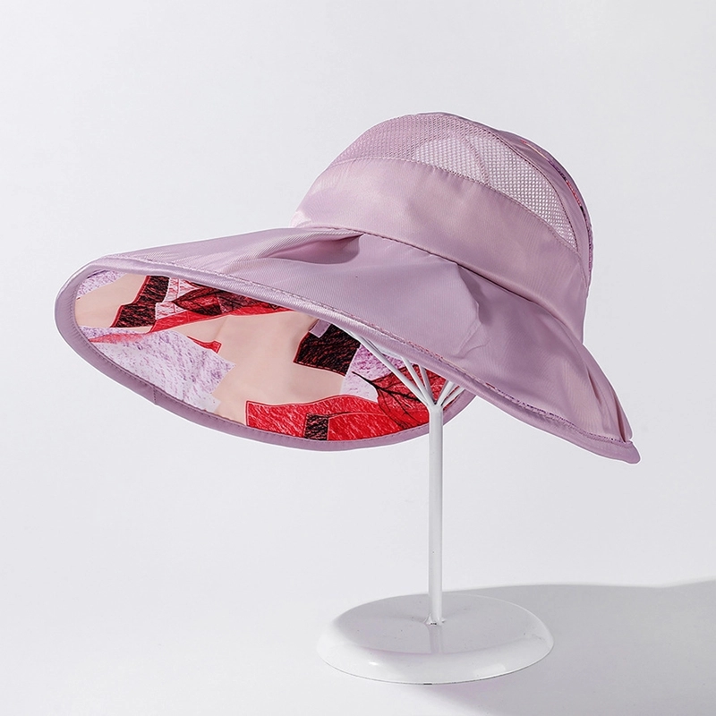 Empty Visor Cap For Women Wide Beach Sun Hats 10