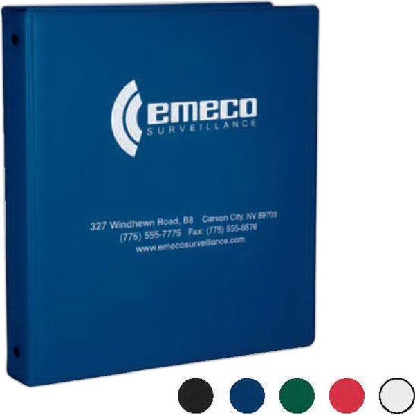 Binder - Vinyl, Standard, 1' and 1 1/2" Ring Size 2