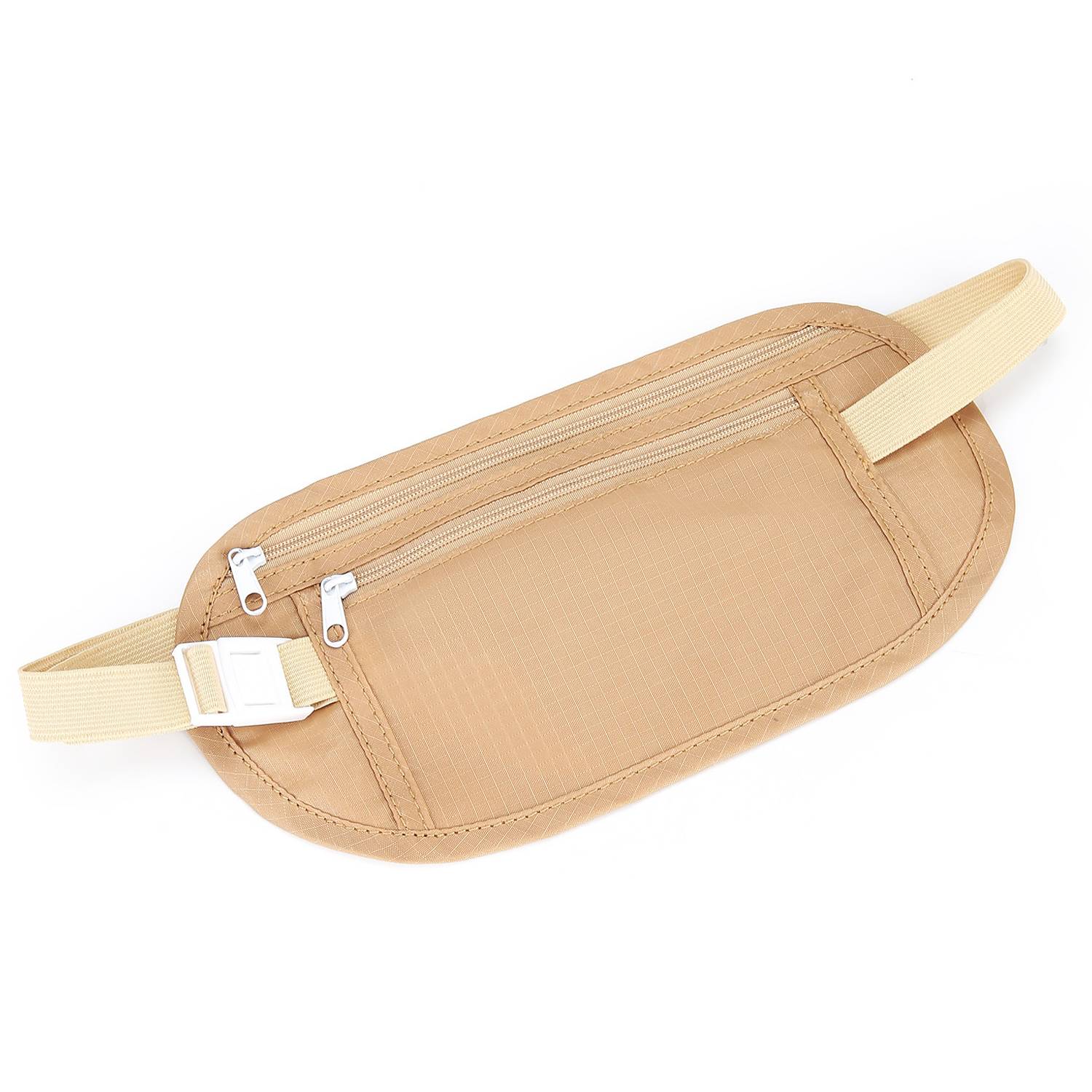 RFID Blocking Anti-Theft Nylon Waist Bag for Travel & Sports 2