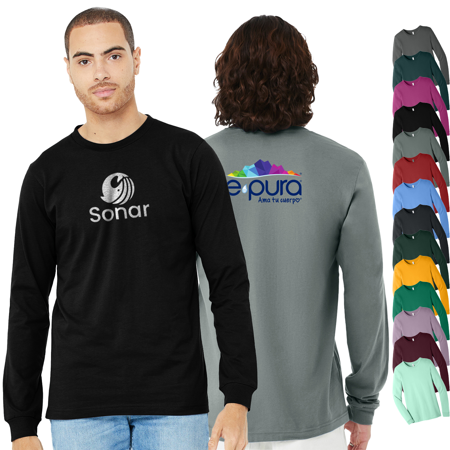 BELLA+CANVAS ® Unisex Jersey Long Sleeve Tee 1