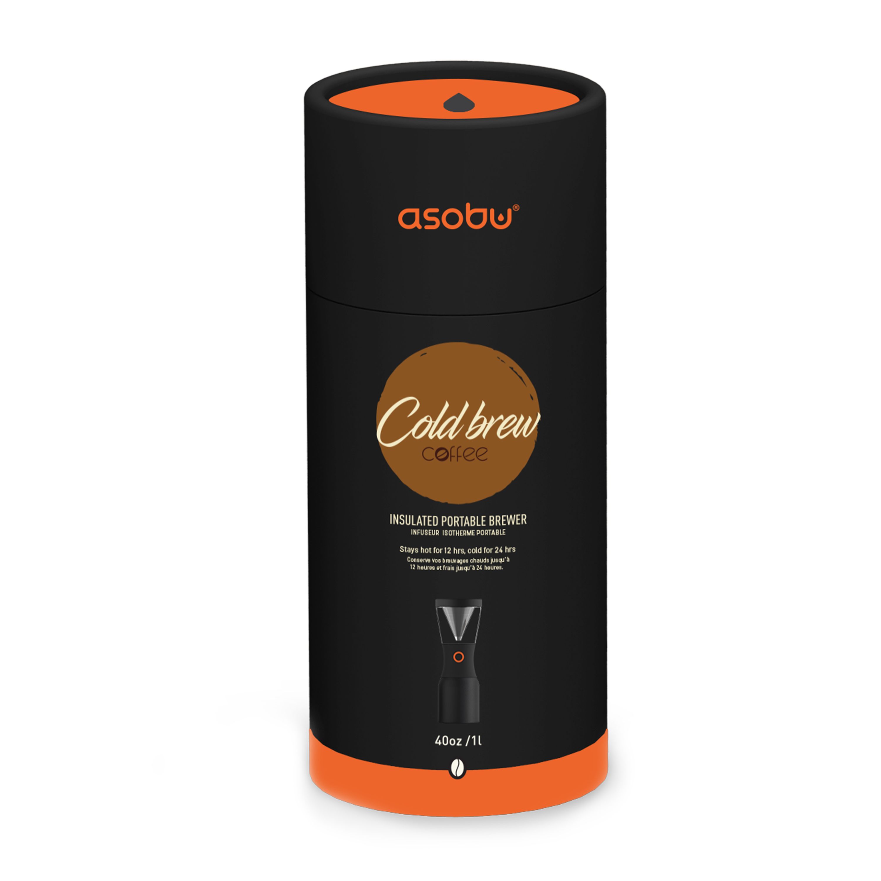 Asobu Coldbrew Insulated Portable Brewer 21