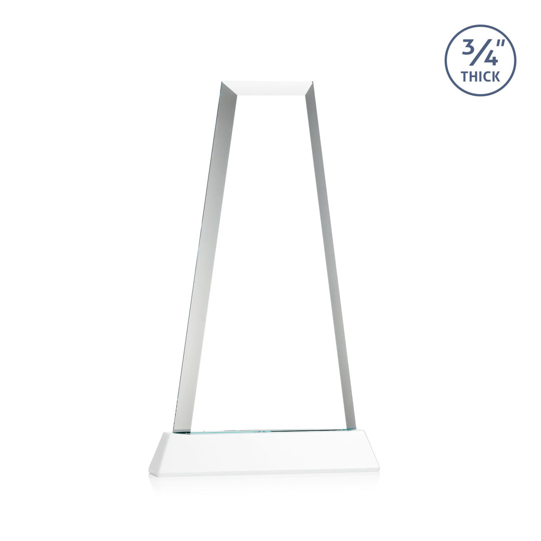 Imperial VividPrint™ Award on Newhaven Base - White 12