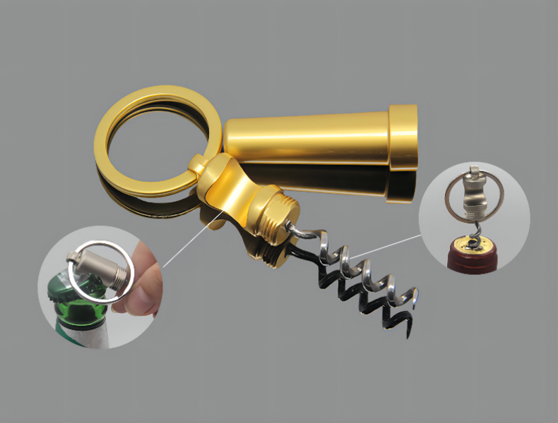 Bottle Opener With Keychain 3
