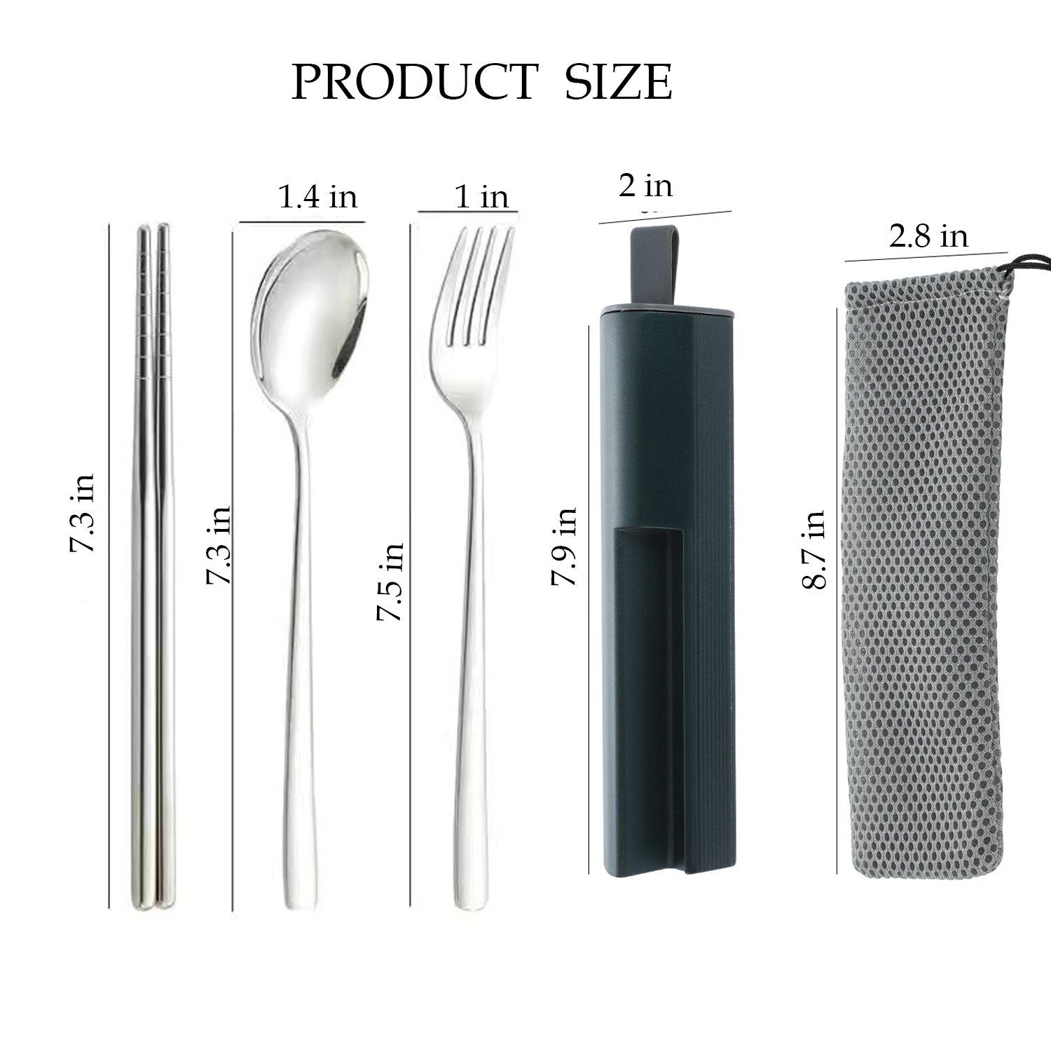 Stainless Steel Flatware Set With Case 3