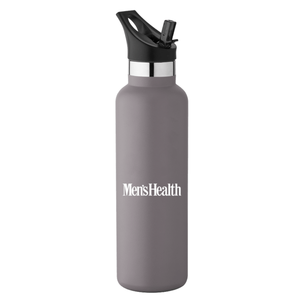 20 oz Basecamp Mesa Tundra Bottle with Screw Top and Flip-Top Straw Lid 137