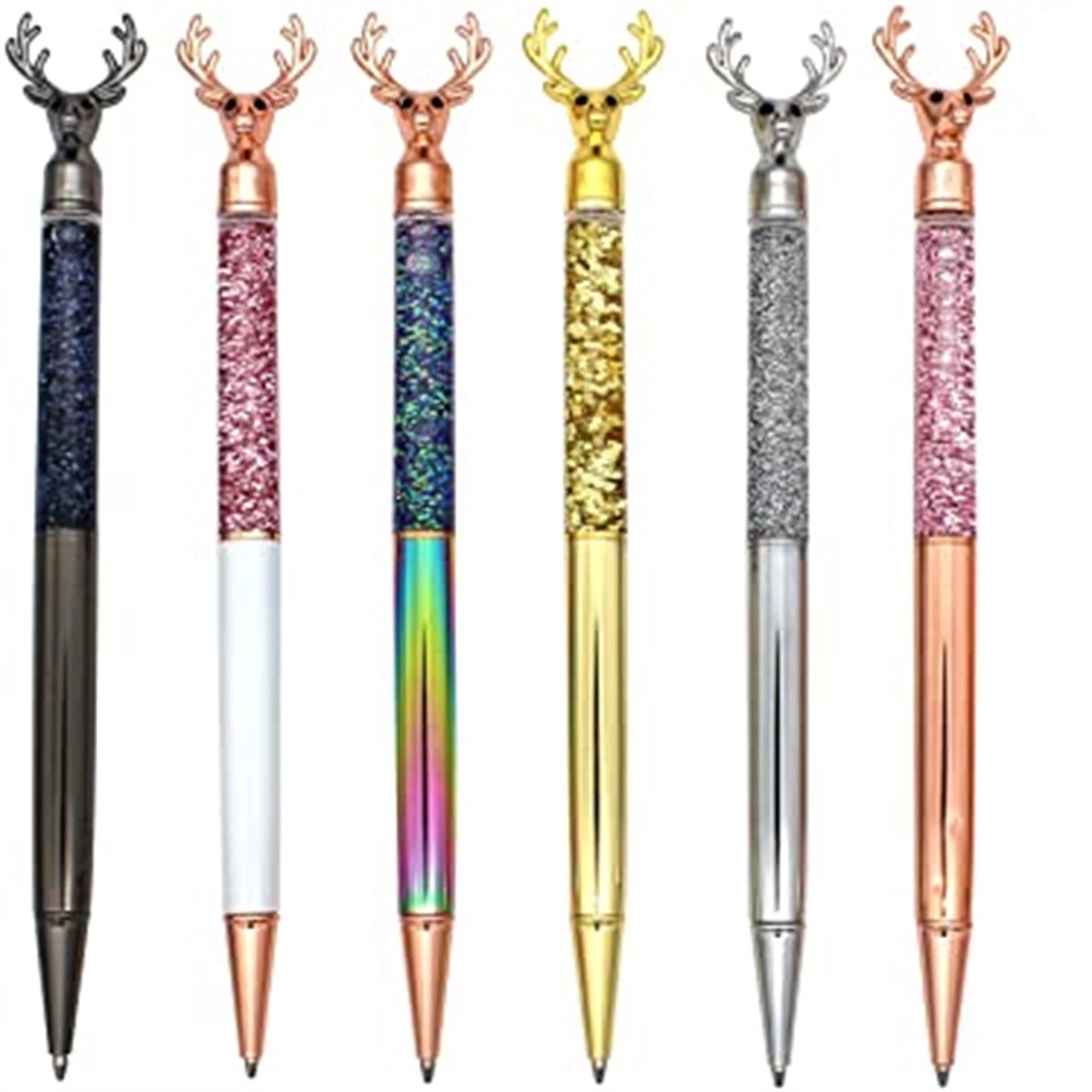Deer Head Oil Creative Ballpoint Pen 5