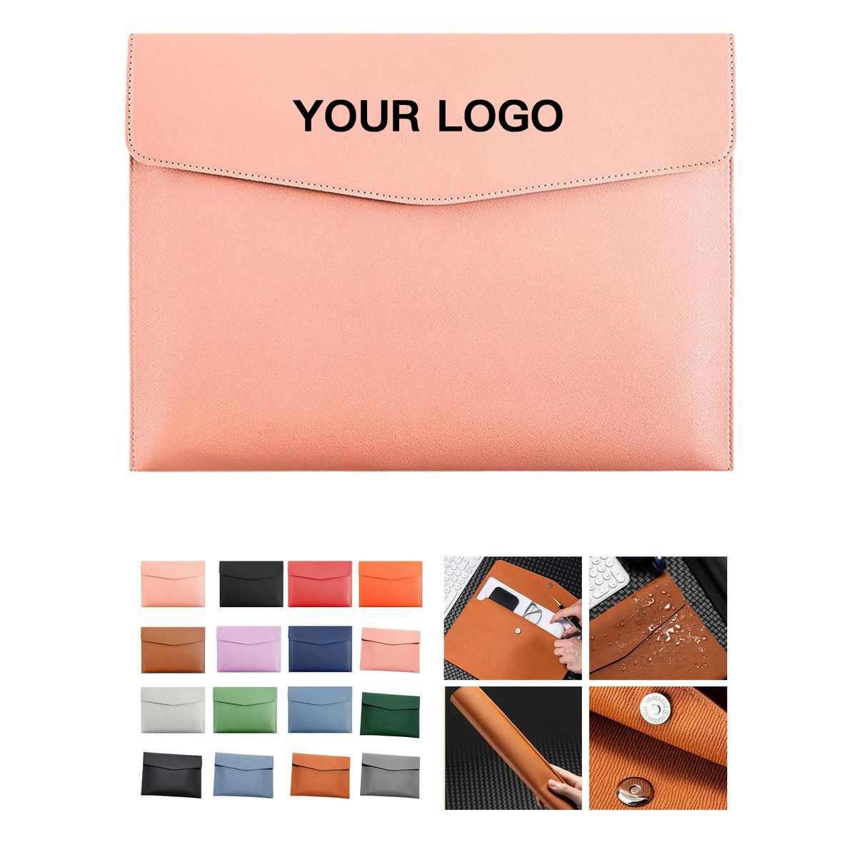 PU Office Pouch for Notebooks and Papers 14