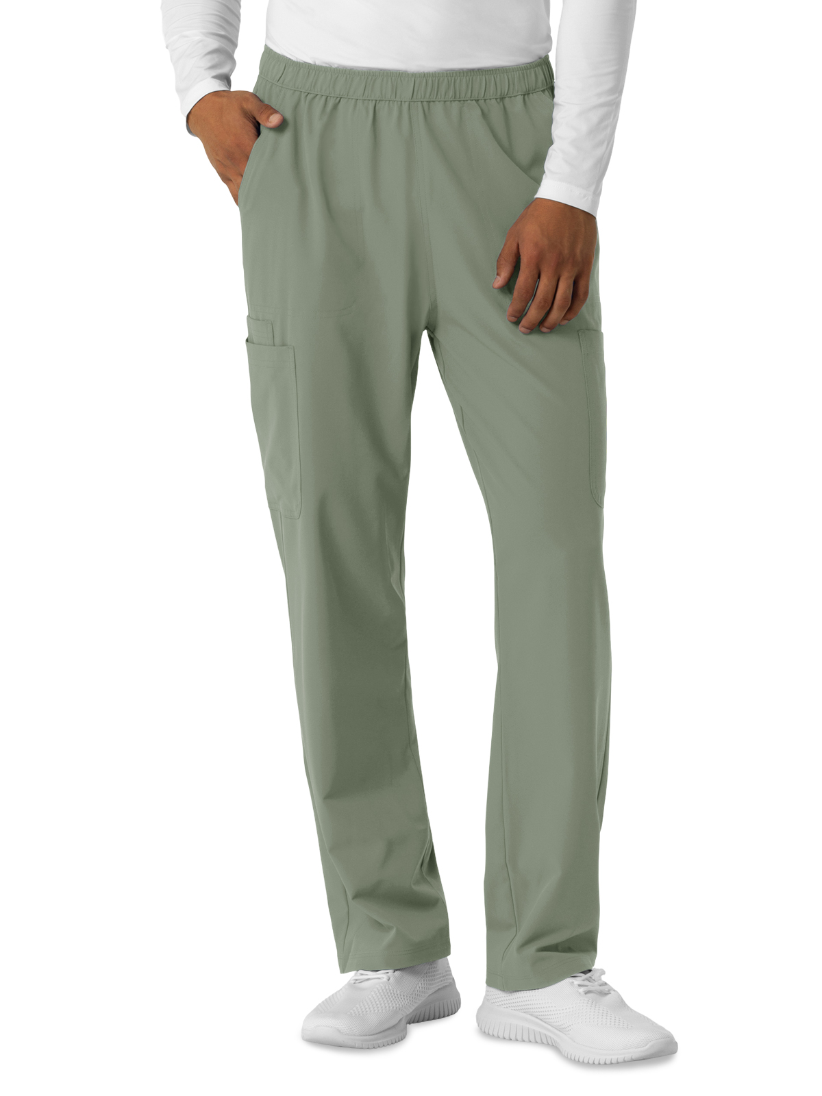 Wink - Nurtur - Men's Seven-Pocket Straight Leg Cargo Scrub Pant 1