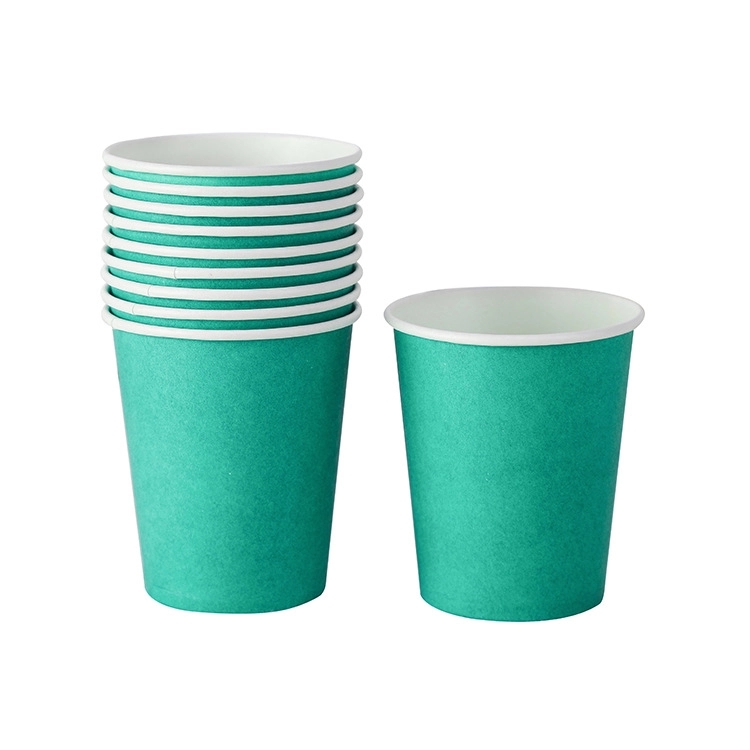 9oz Disposable Party Picnic Beverage Ice Cream Paper Cup 9