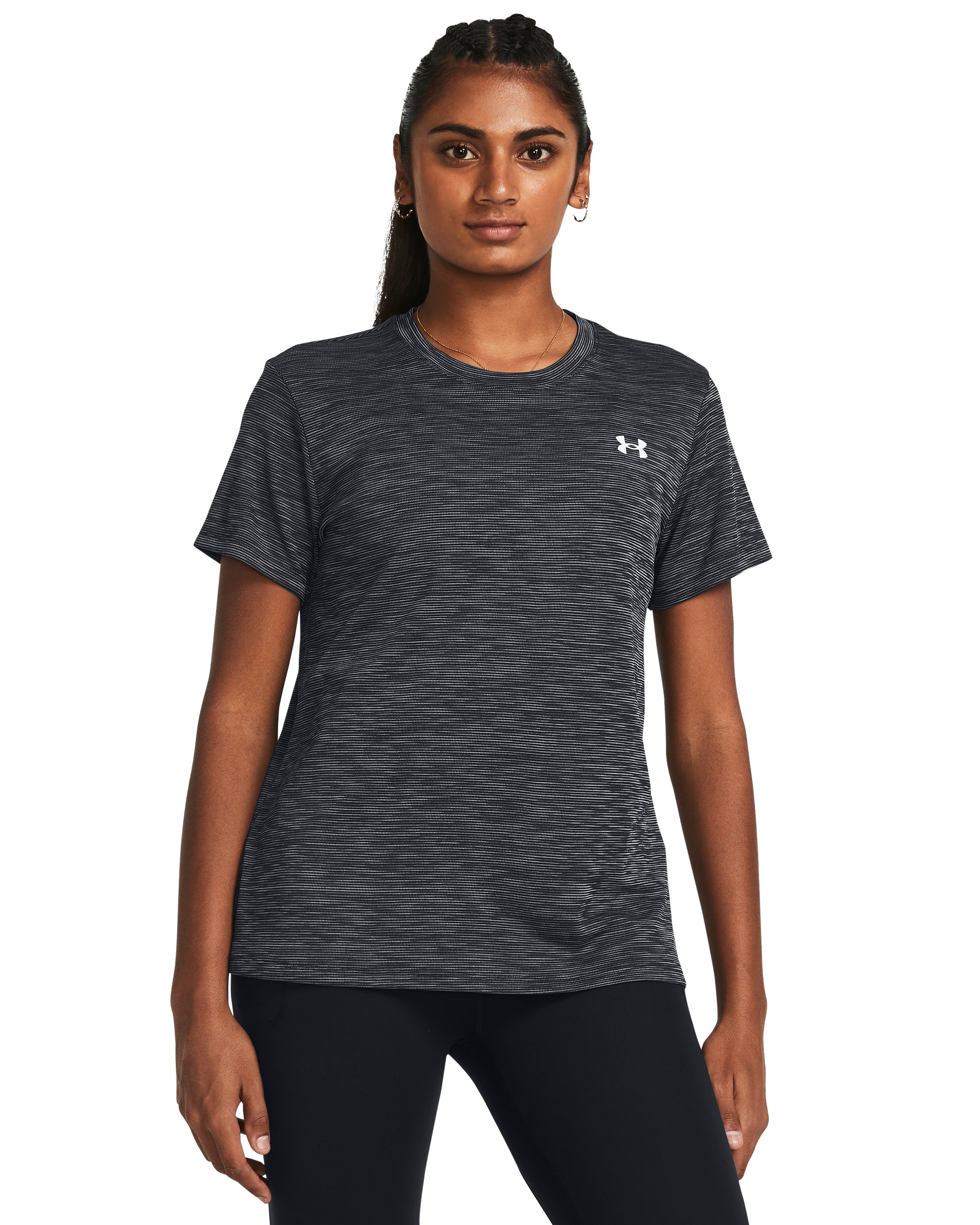 UA Tech Textured Women's Short Sleeve 6