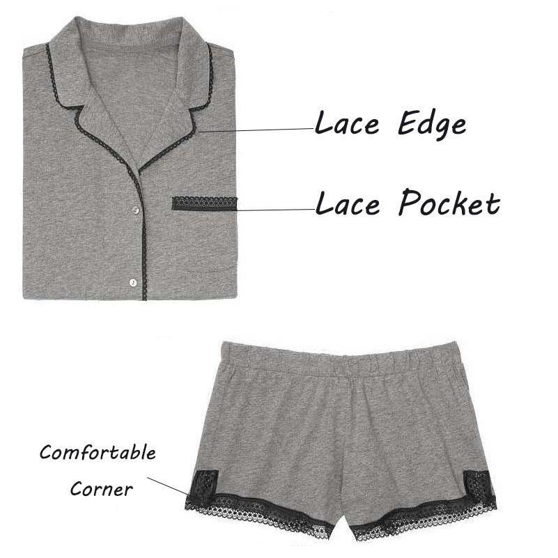 Lace Pajama Set 5