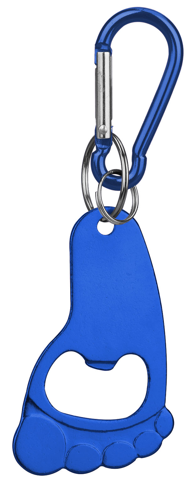 Foot Shaped Bottle Opener Key Holder and Carabiner 3