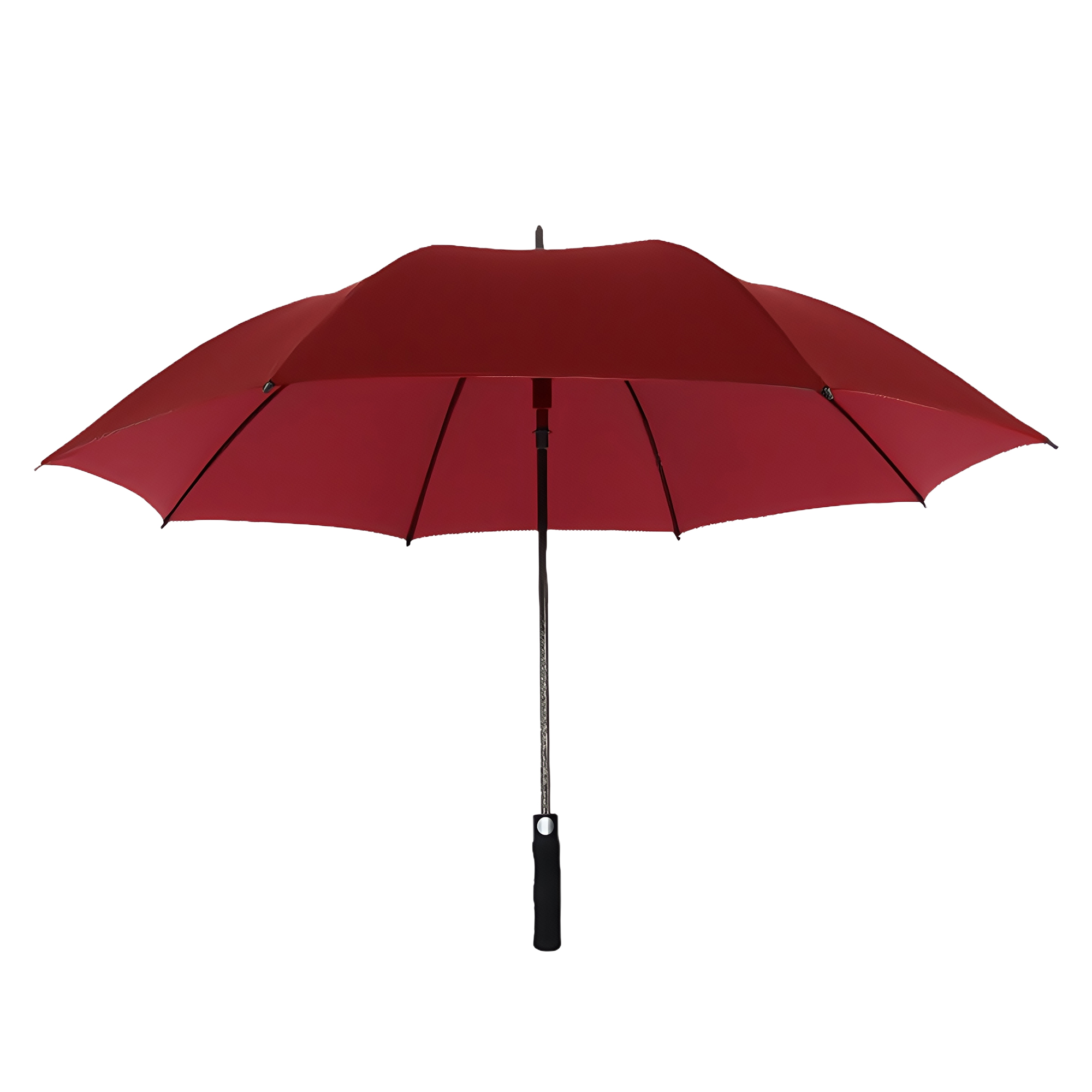 Strong Windproof Fiberglass Long Handle Umbrella with Auto Open 2