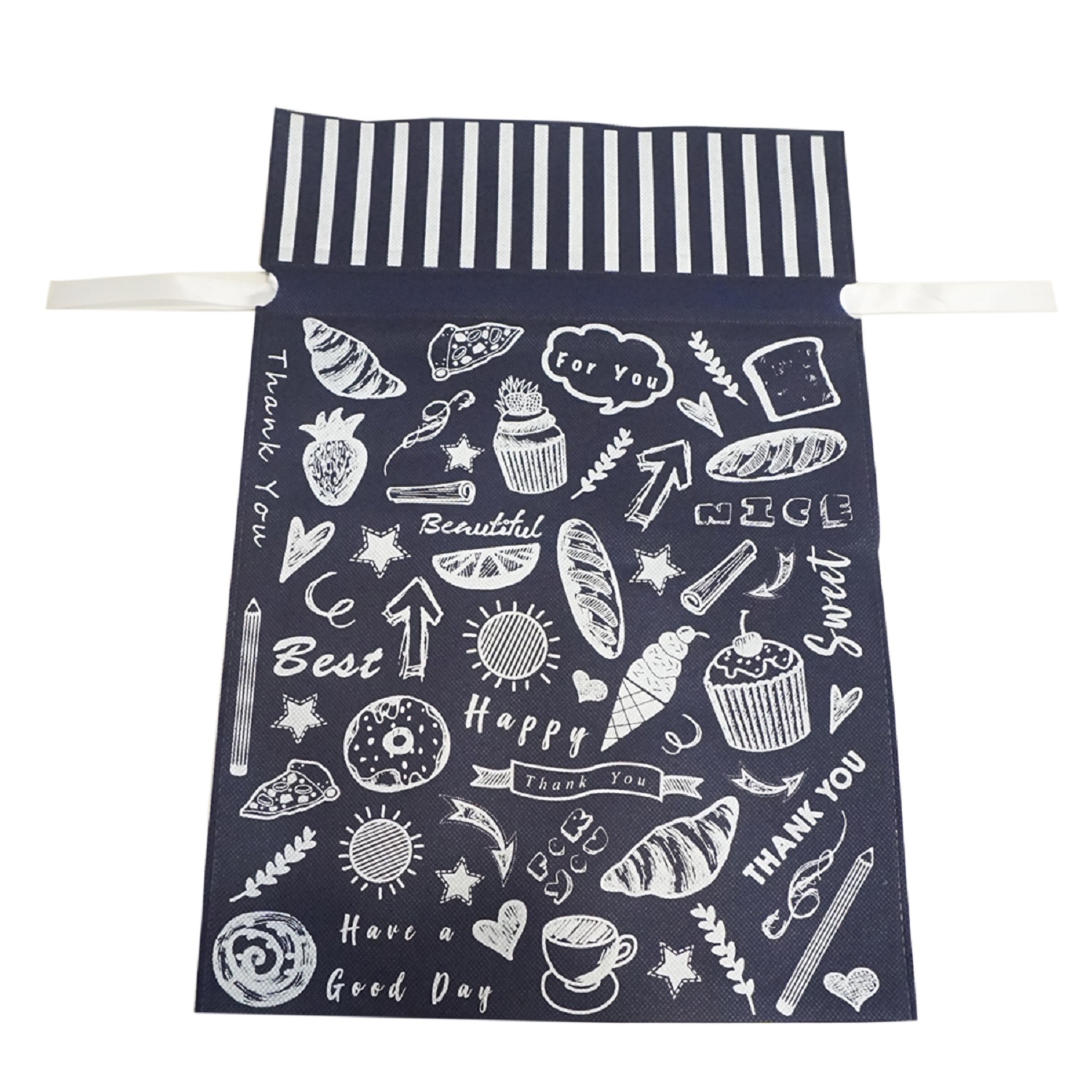 Non Woven Drawstring Festival Pouch Bag 7