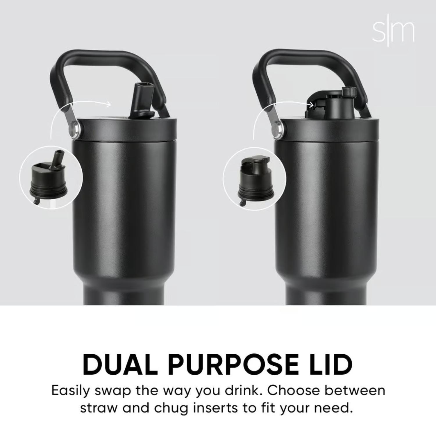 30 oz Simple Modern® Stainless Steel Double-Walled Insulated Trek Pivot Tumbler 3