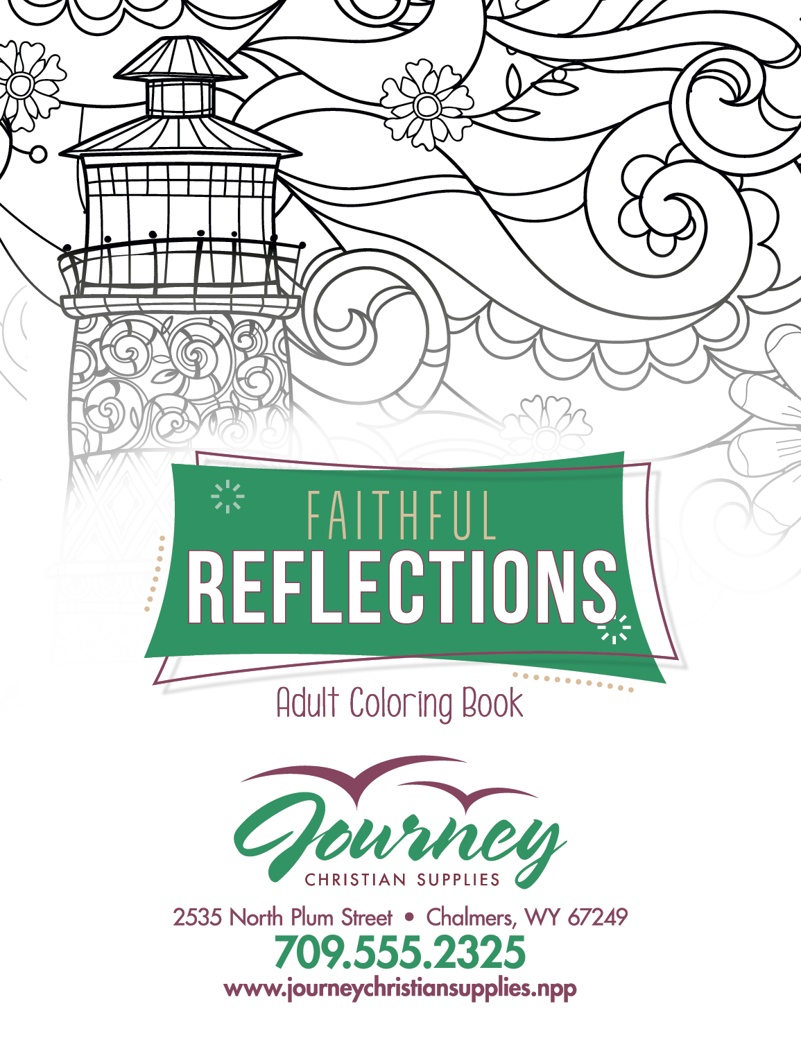 Good Value™ Faithful Reflections Adult Coloring Book 26