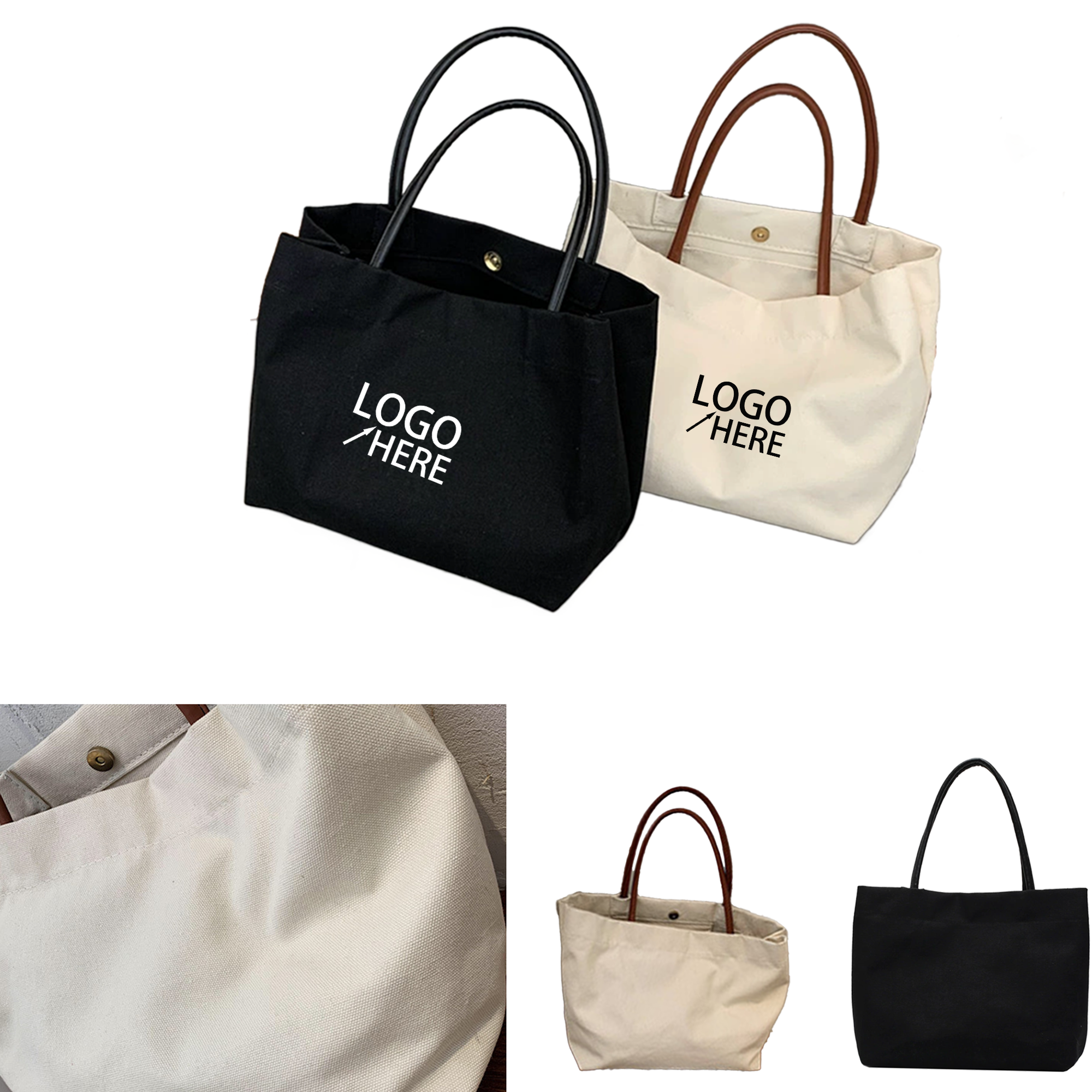 Big Capacity Canvas Crossbody Bag 2