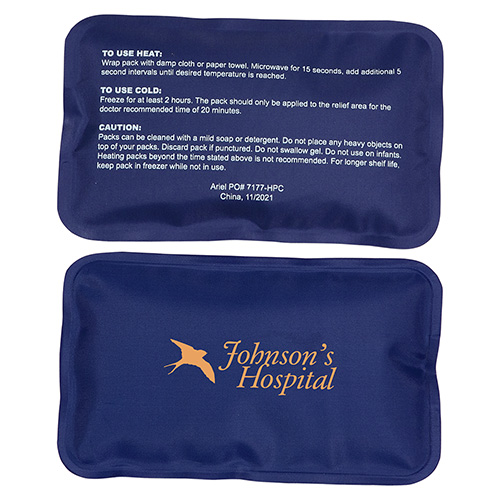 Rectangle Nylon-Covered Hot/Cold Pack 14
