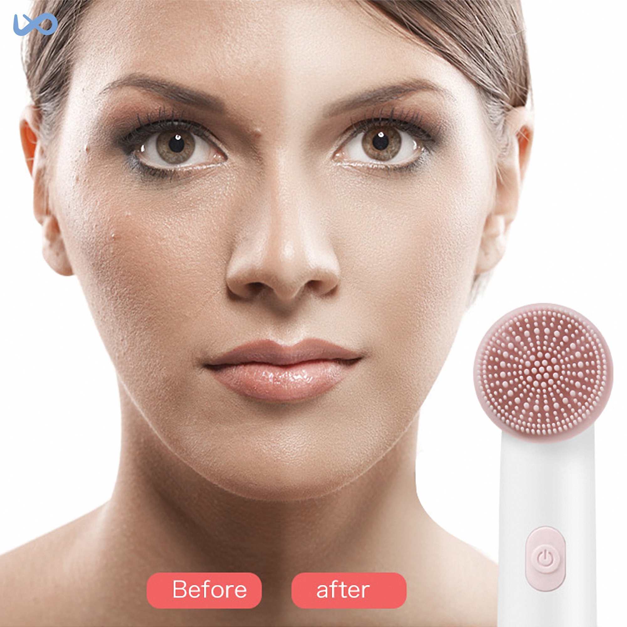 Electric Silicone Face Cleansing Brush 4