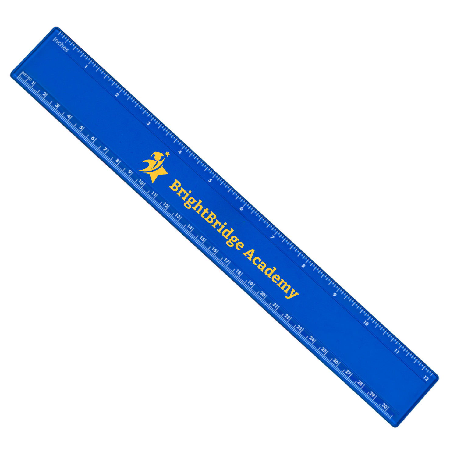 Pro Mark 12" Ruler (1 Color Imprint) 2