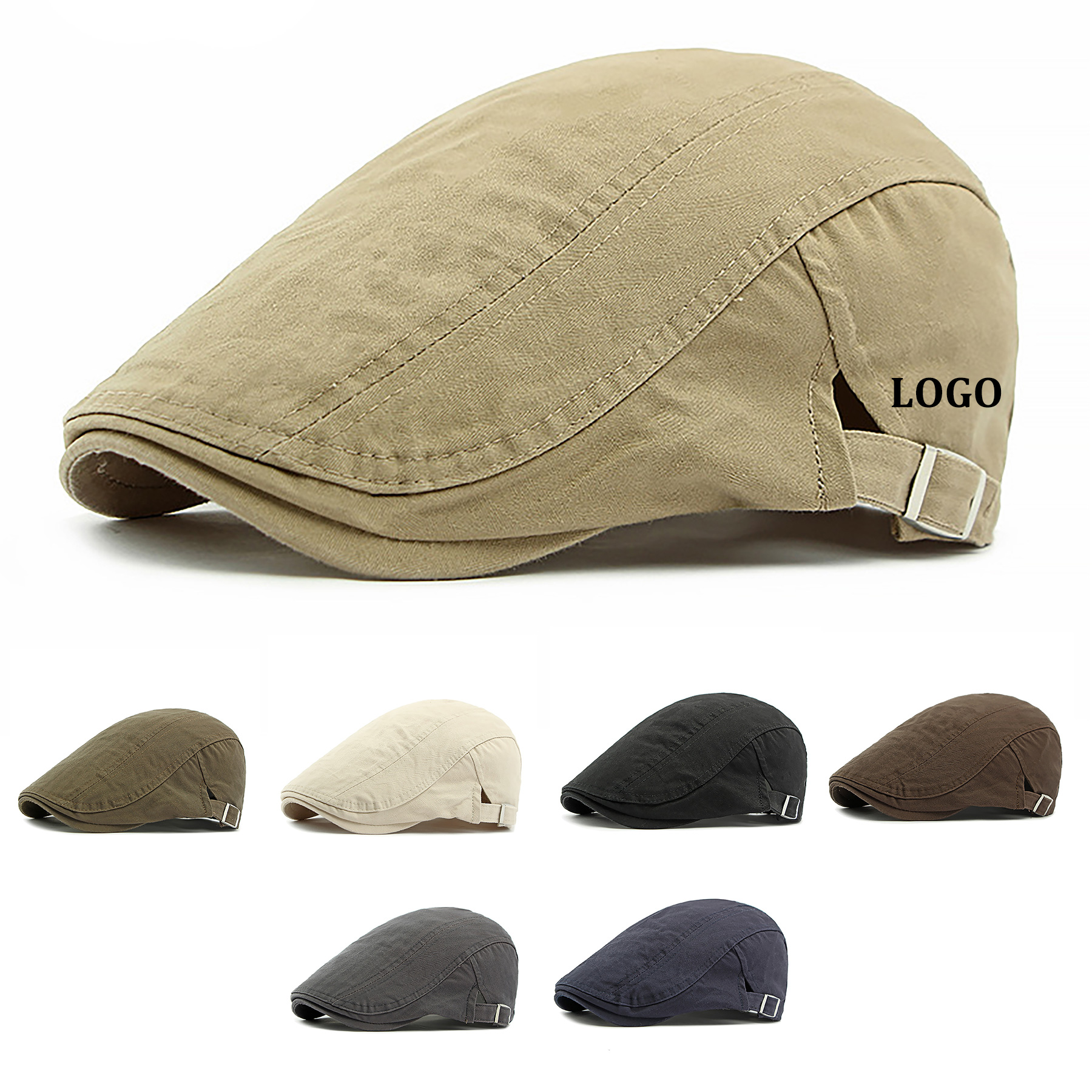 Unisex Denim Newsboy Cap 5