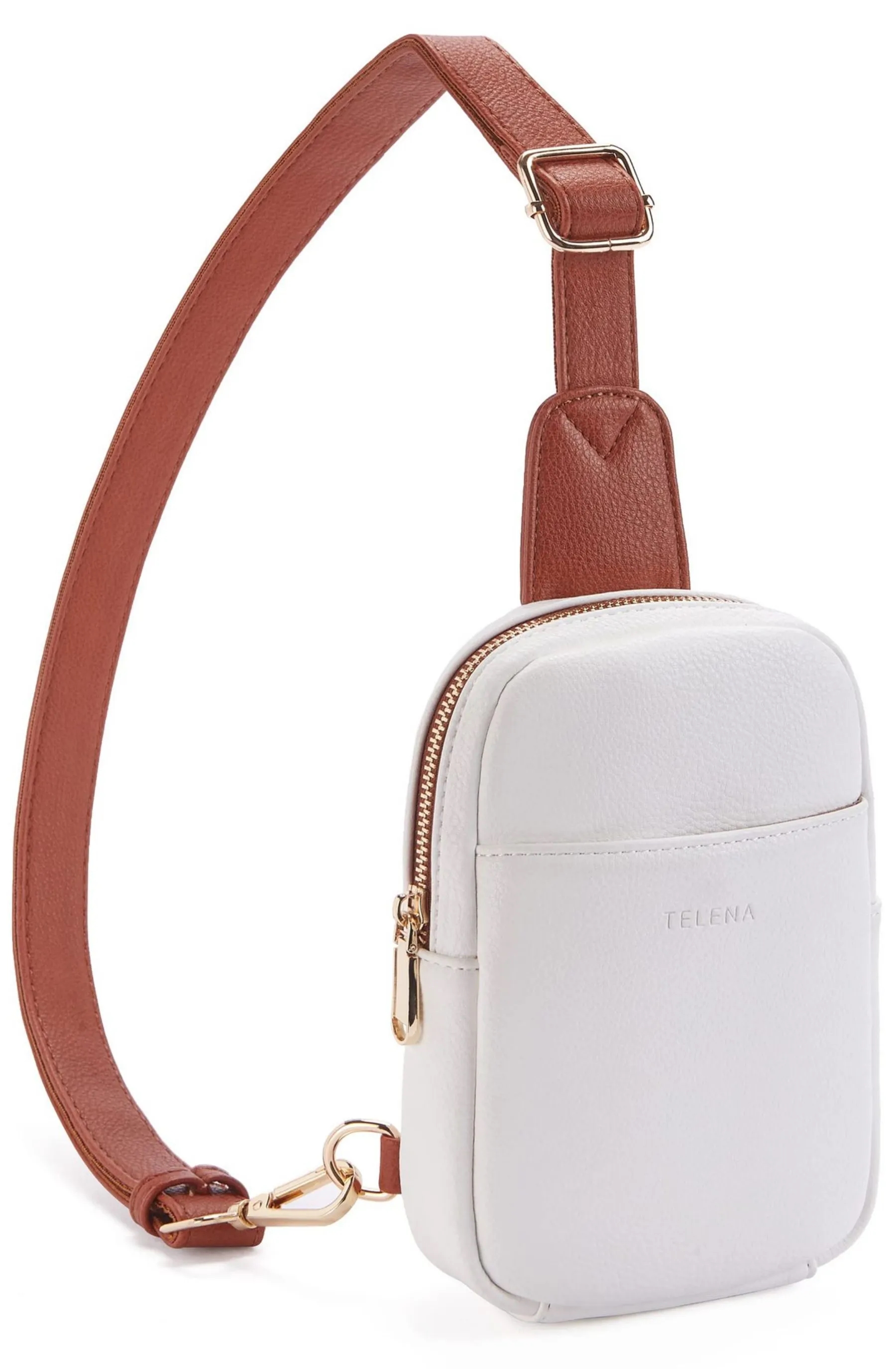 Leather Crossbody Fanny Packs Chest Bag 12