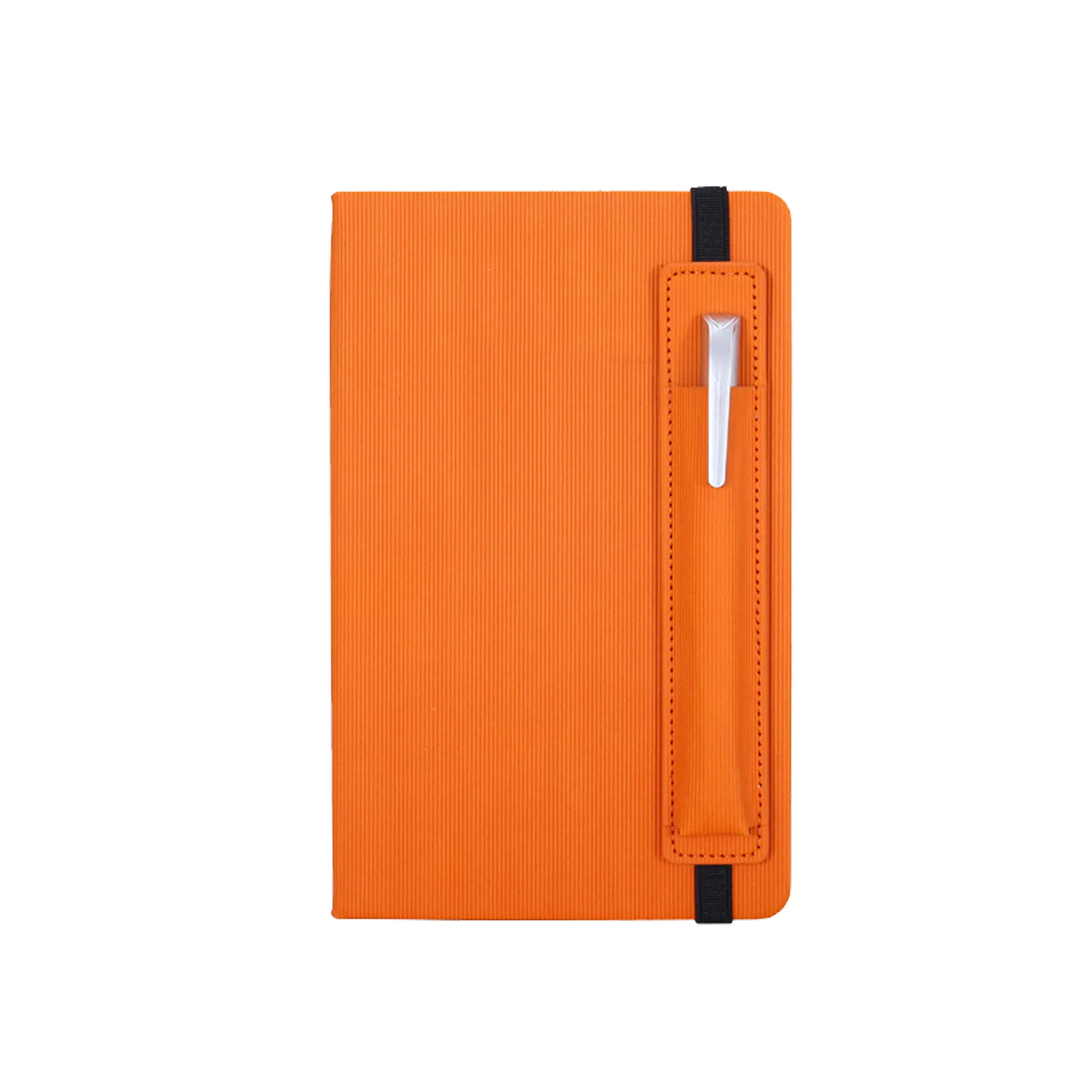 A5 PU Softcover Journal Hardcover Notebook Set with Pen 3
