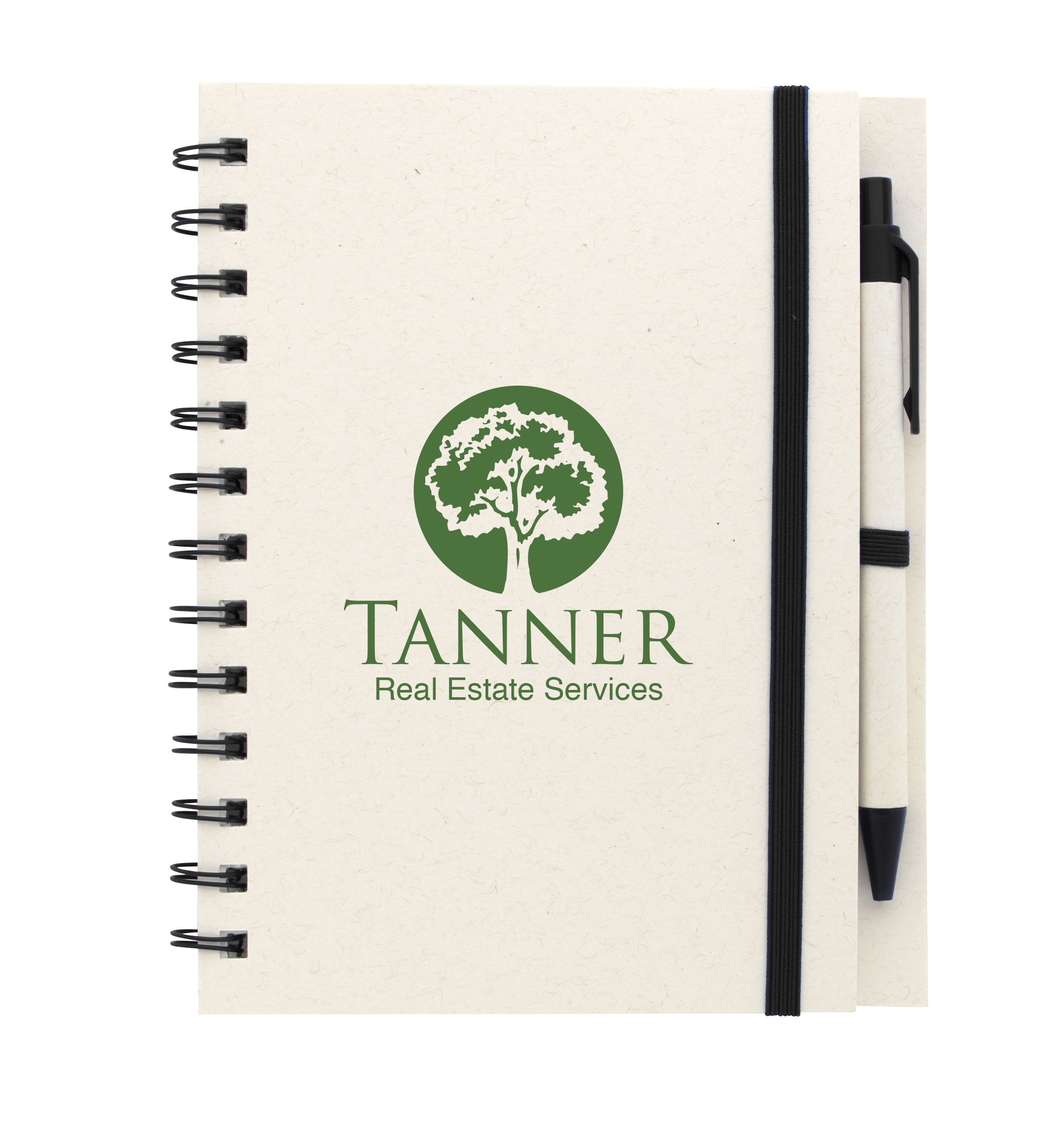 Good Value™ BoC Recycled Paper Spiral Notebook with Pen 11