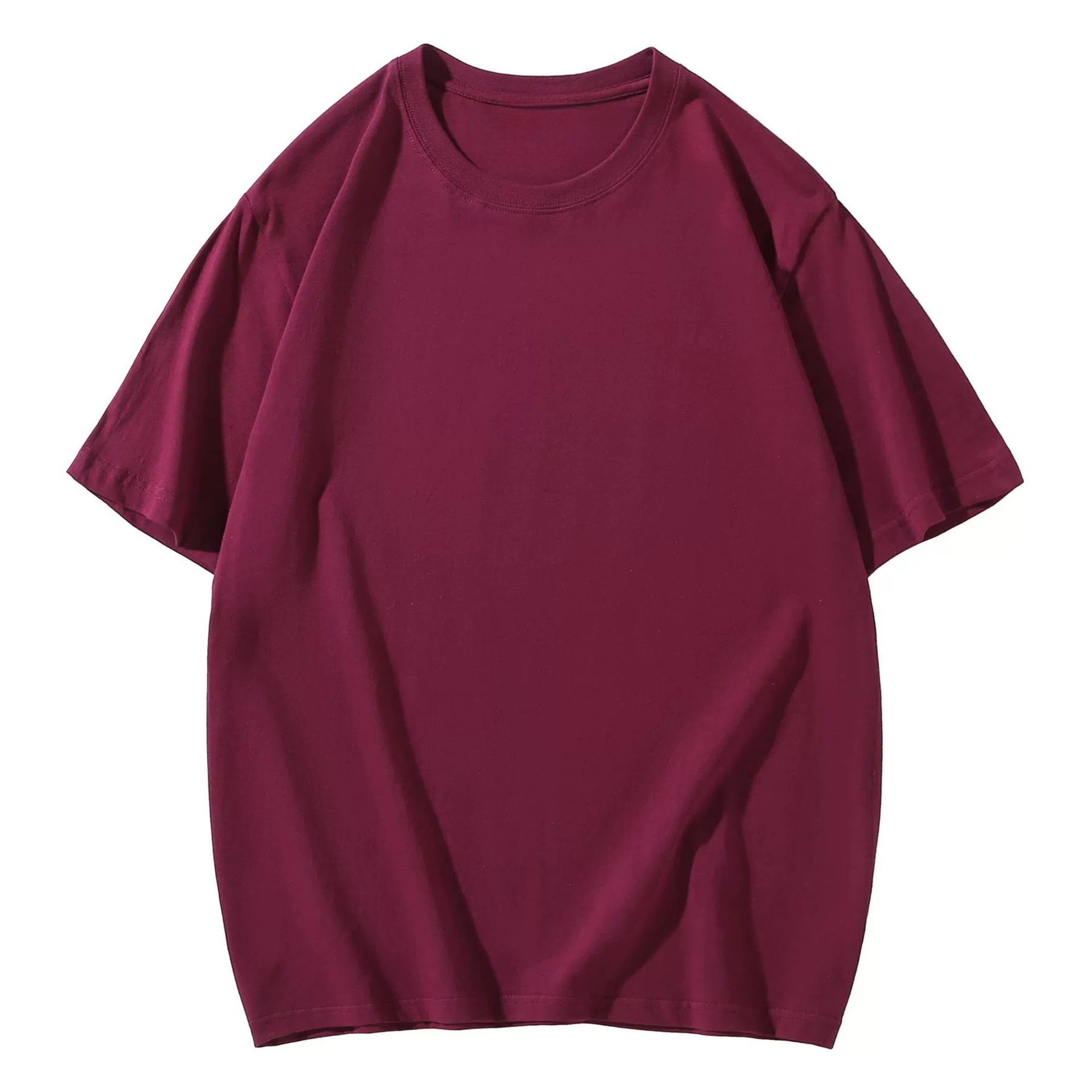 Unisex Loose Plain T Shirt 4