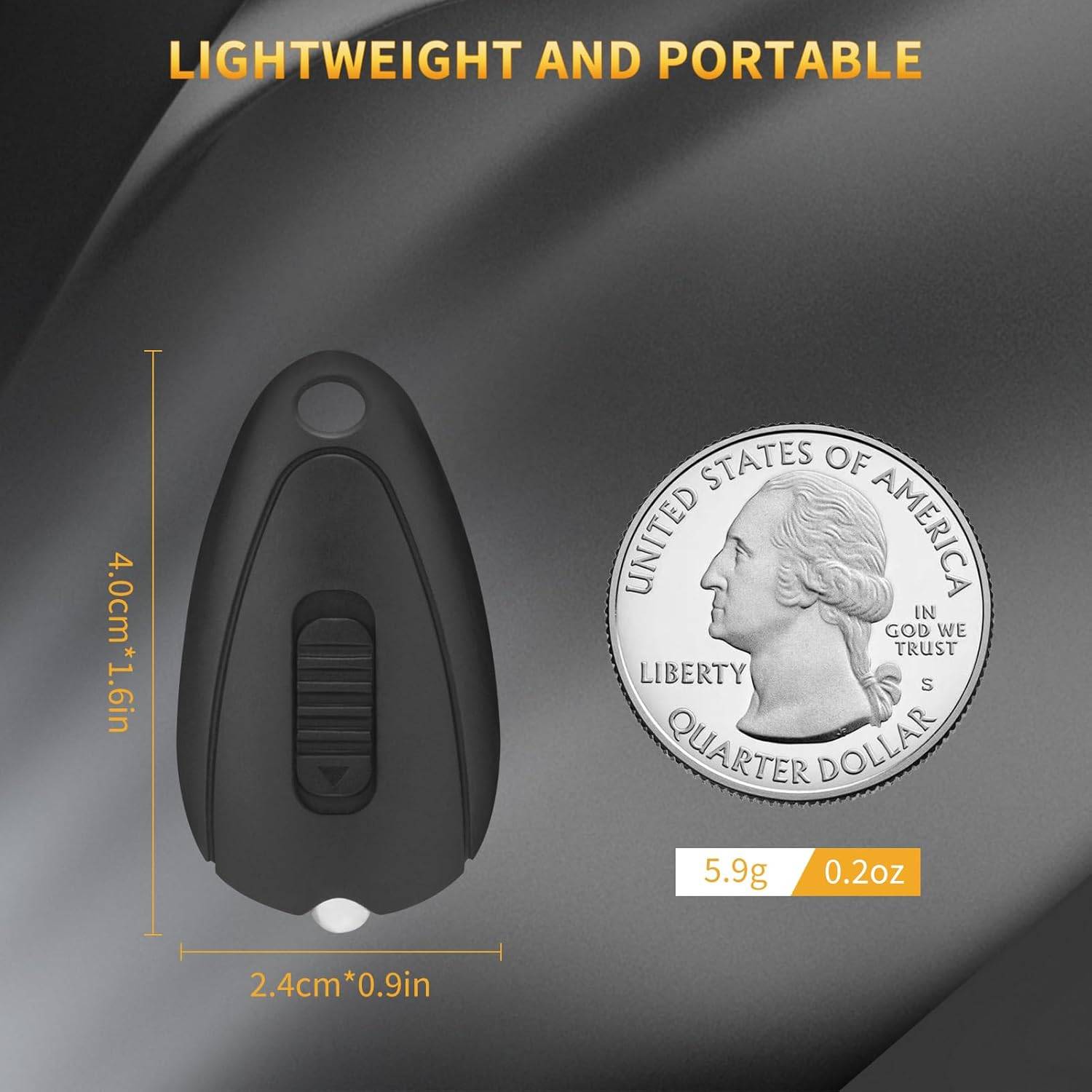 Mini ABS LED Keychain Flashlight – Portable for Outdoors 7