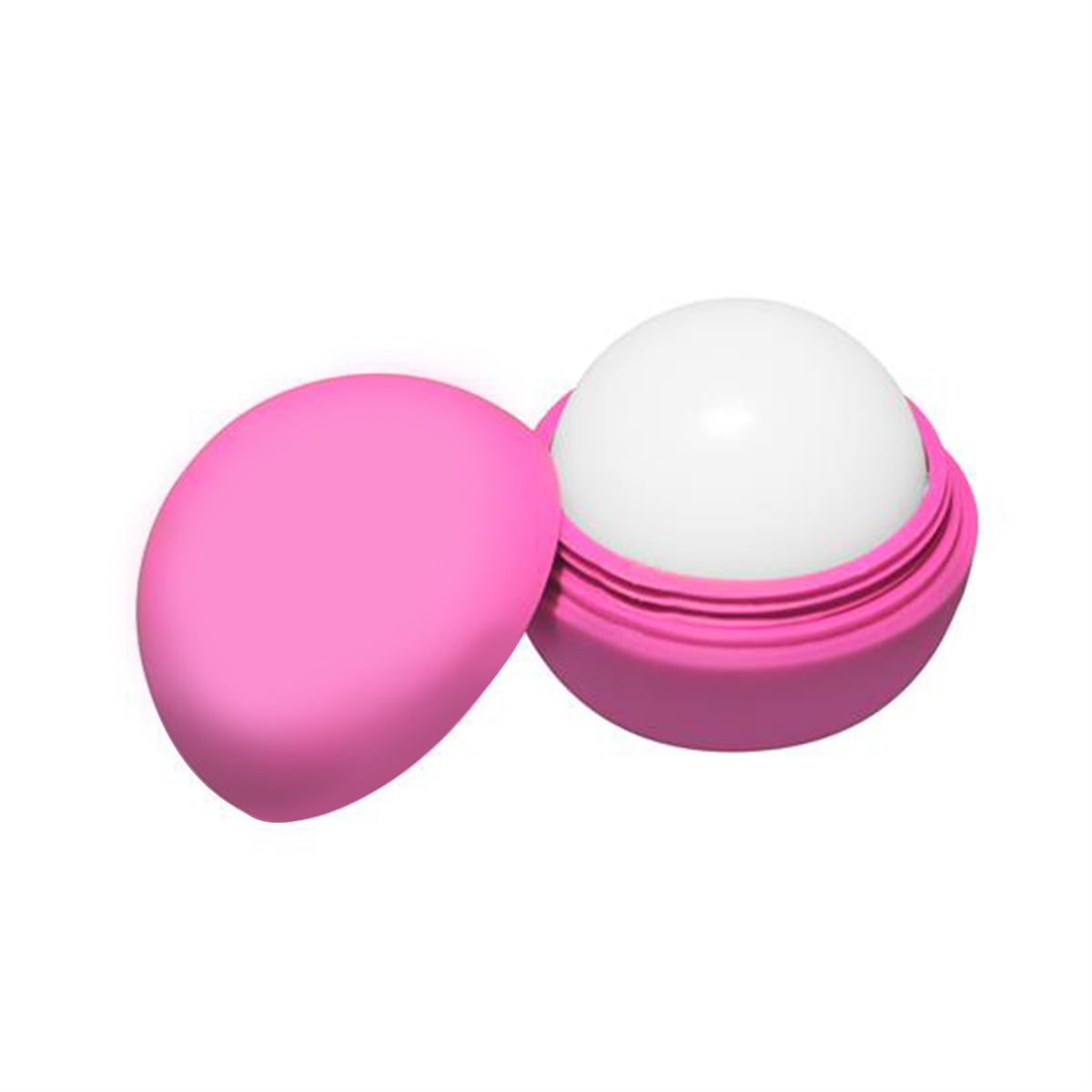 Round Matte Vanilla Scent Lip Balm 26