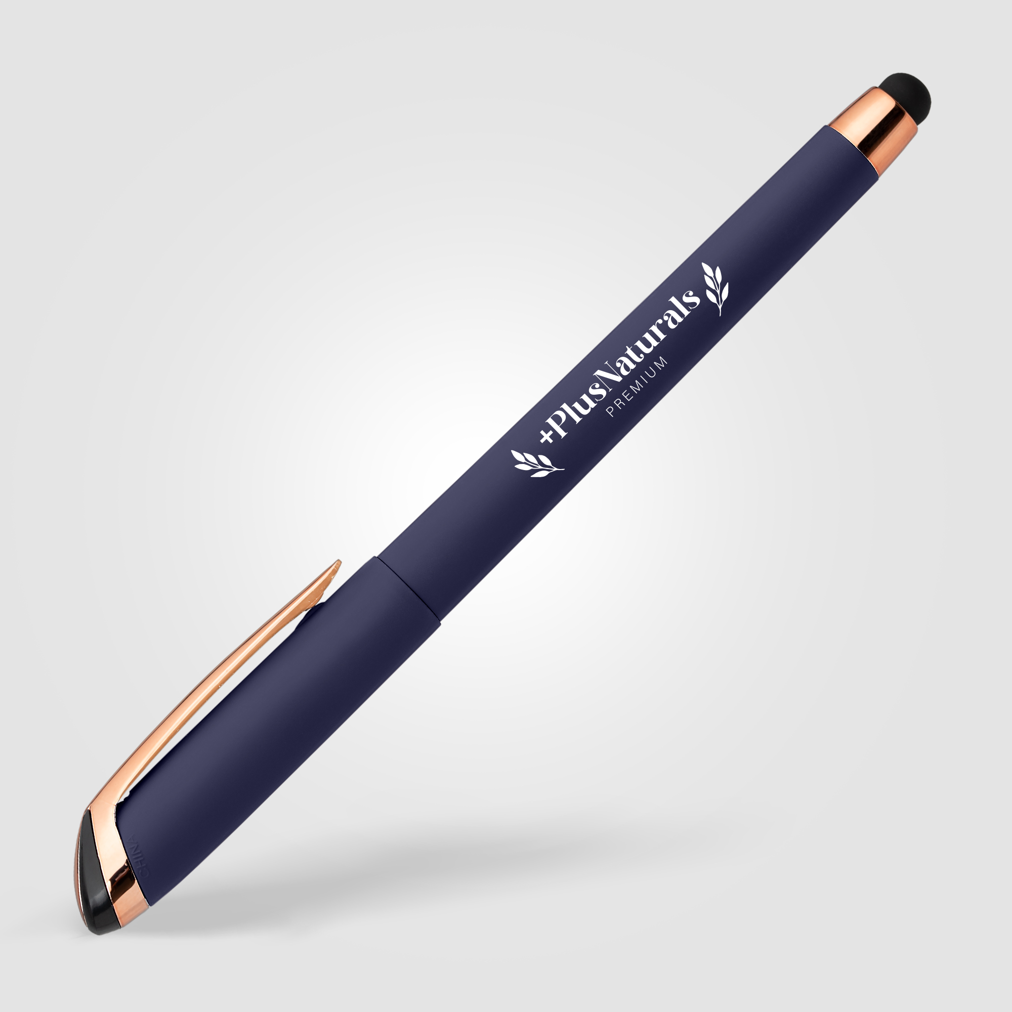 Gazelle Gel Softy Rose Gold Pen w/ Stylus 2