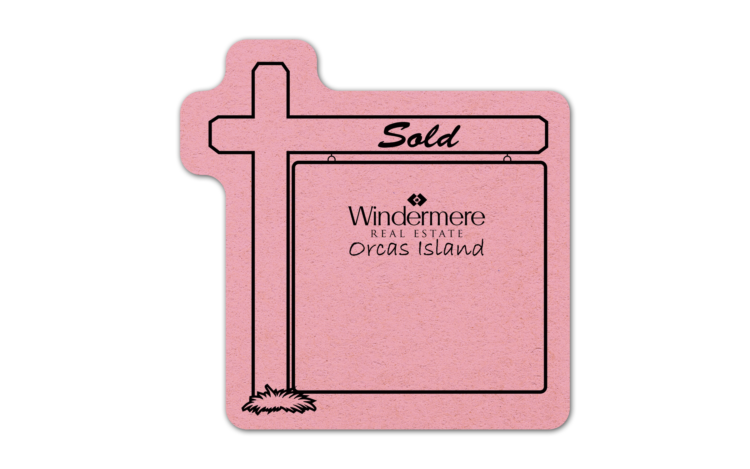 Real Estate Sign Compressed Sponge 11
