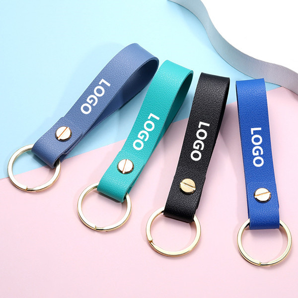 PU leather keychain 2