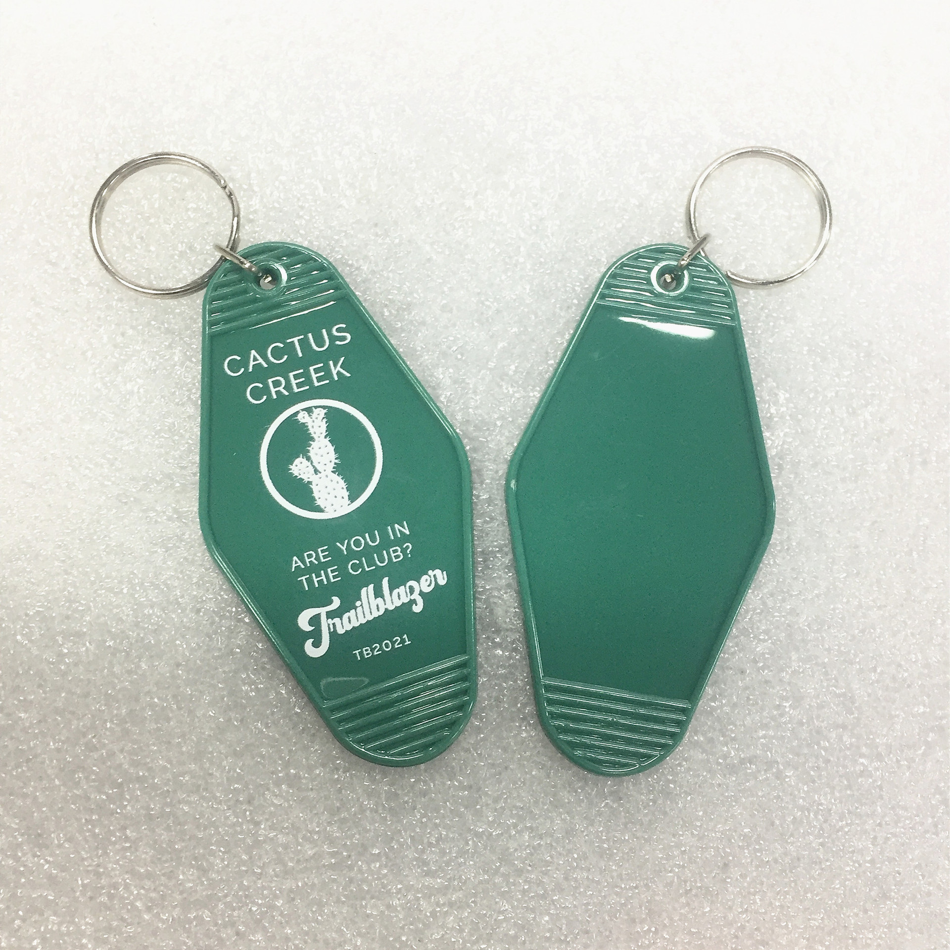 Vintage Hotel Motel Keychain / Hook 9