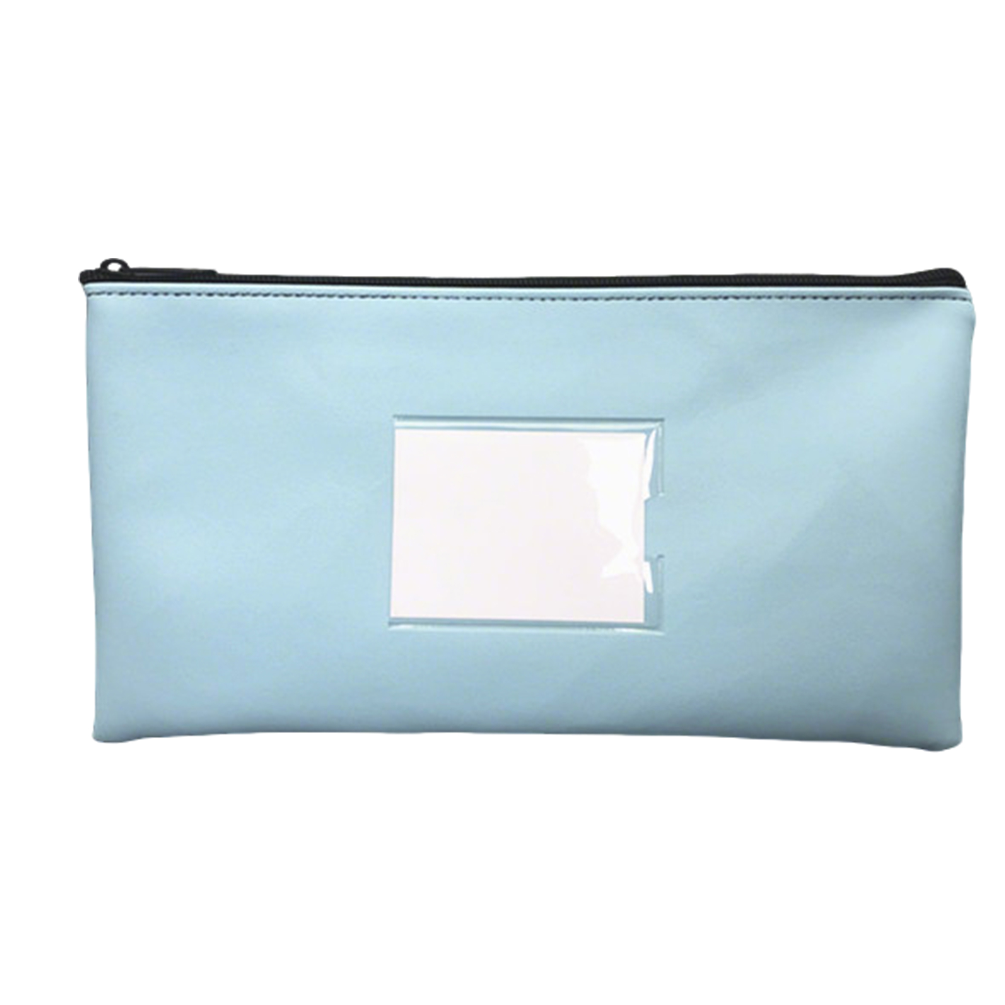 Polyurethane Zipper Deposit Pouch With Soft Liner 10.6" x 6" 3