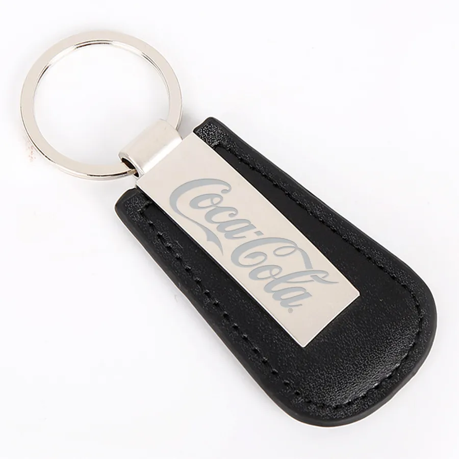 Superior Metal & Leather Keychain 1