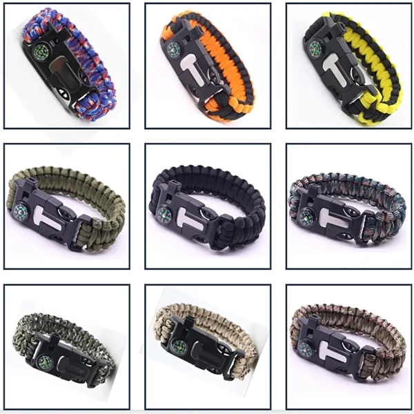 Paracord Survival Bracelet Outdoor 2