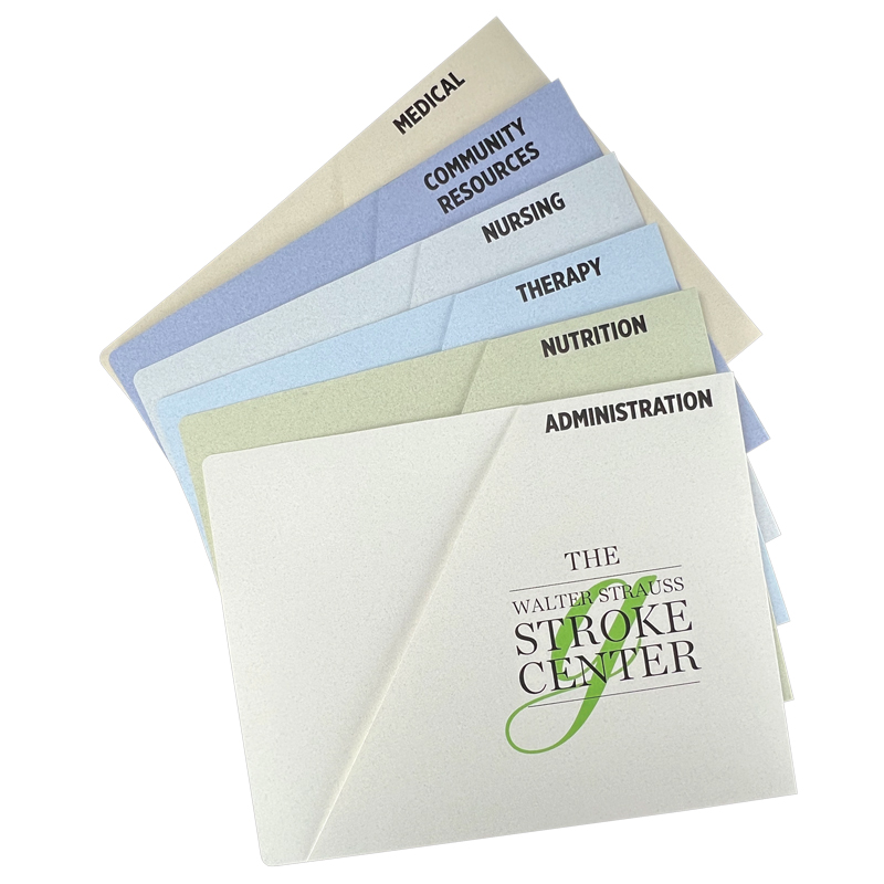 Pocket Page Printed with 1 PMS Ink Color 3