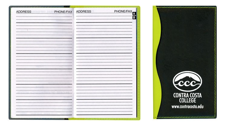 Soft Cover 2 Tone Vinyl Holland Series Address Book 4