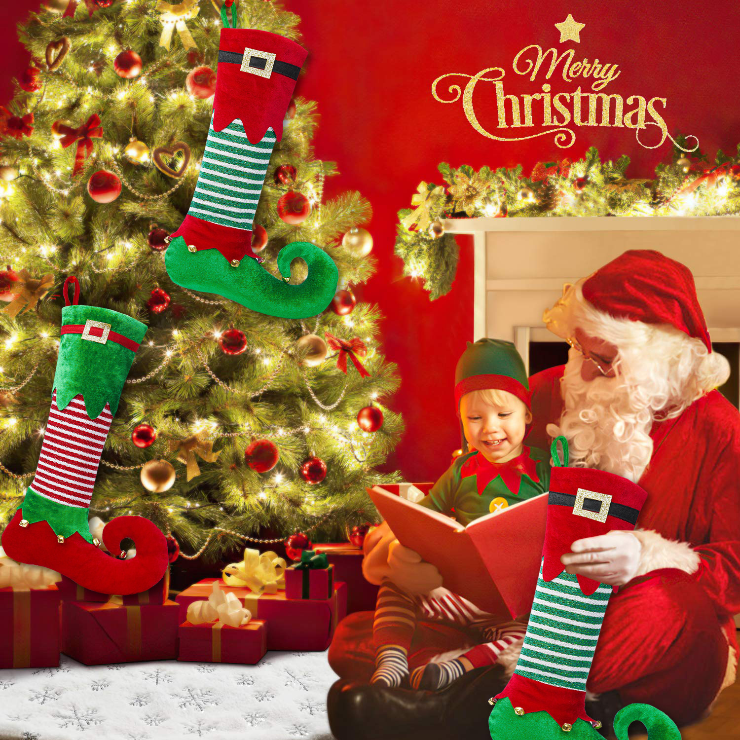 Christmas stocking pendant gift 2