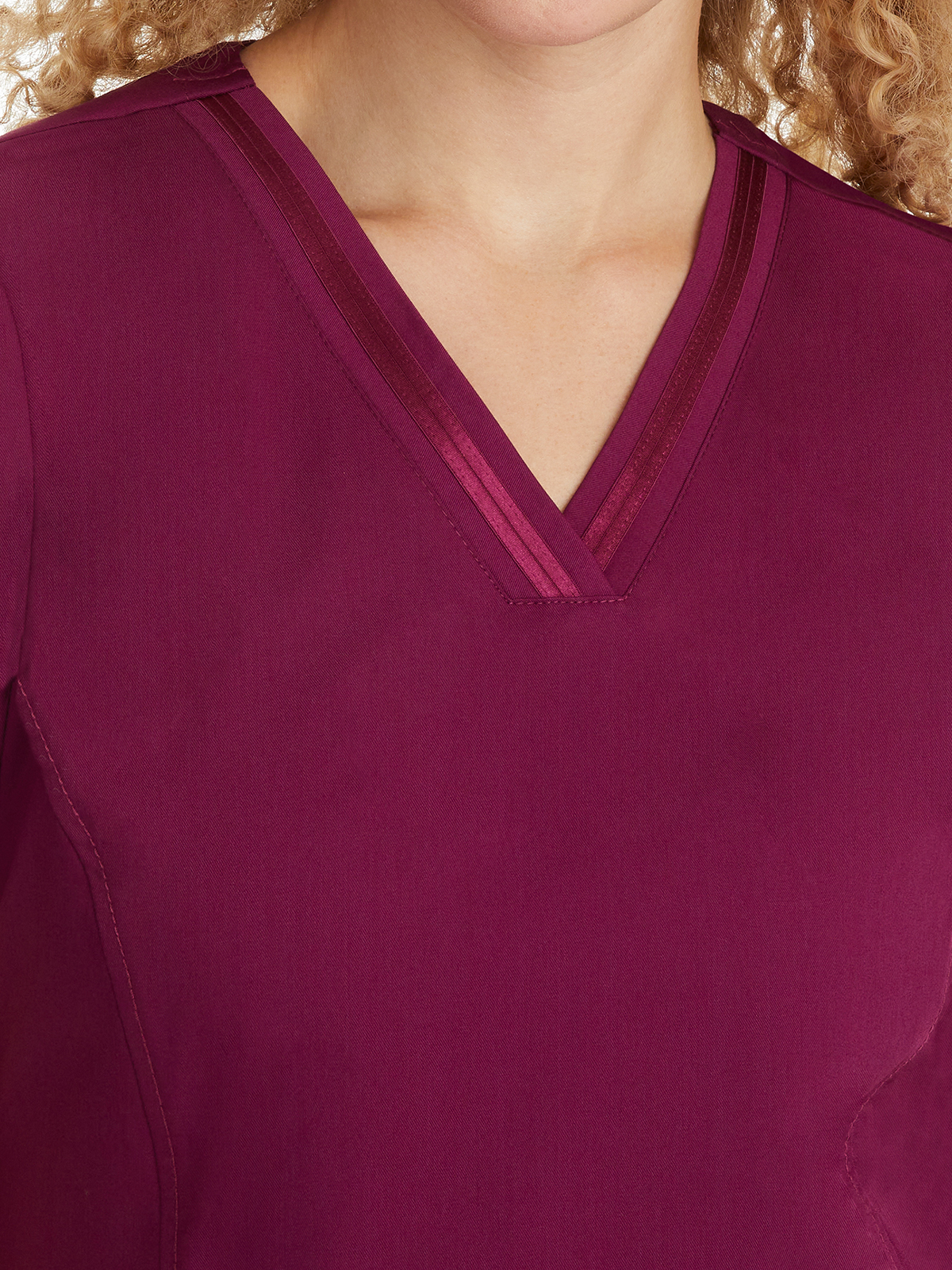 Healing Hands - HH Purple Label - Women's 3-Pocket Jasmin Ribbon Trim Top 16