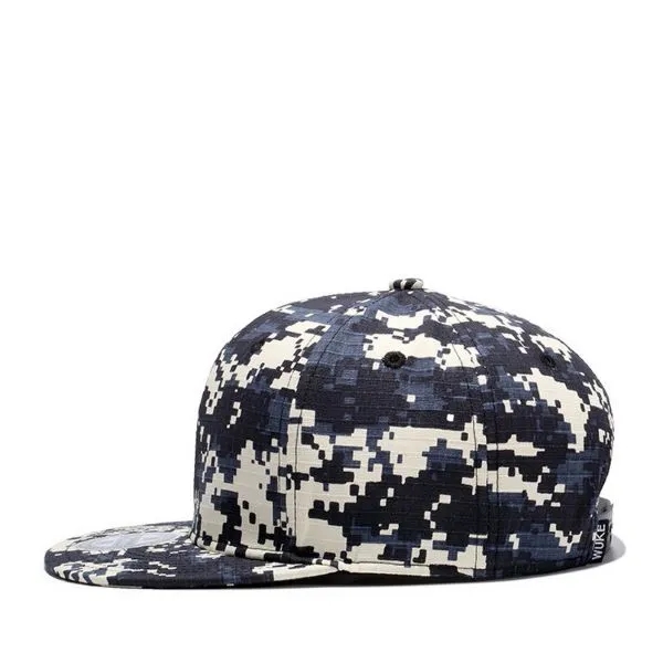 Digital Camo Snapback Hat 5