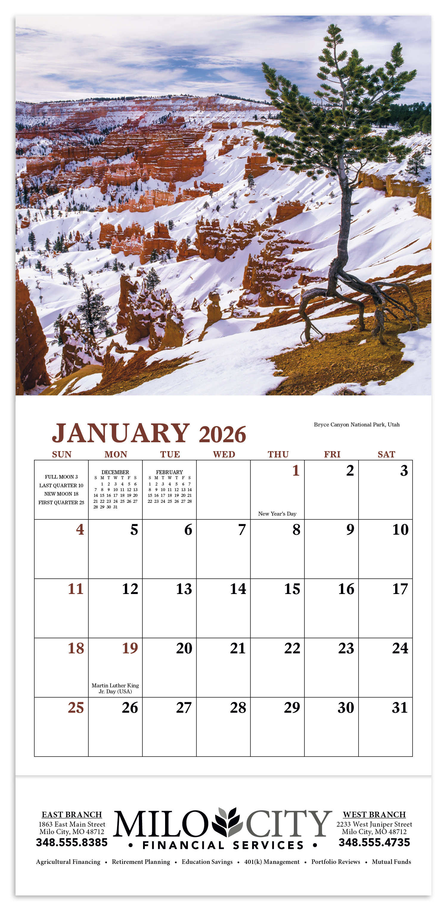 Good Value™ Landscapes of America - Mini Calendar 27
