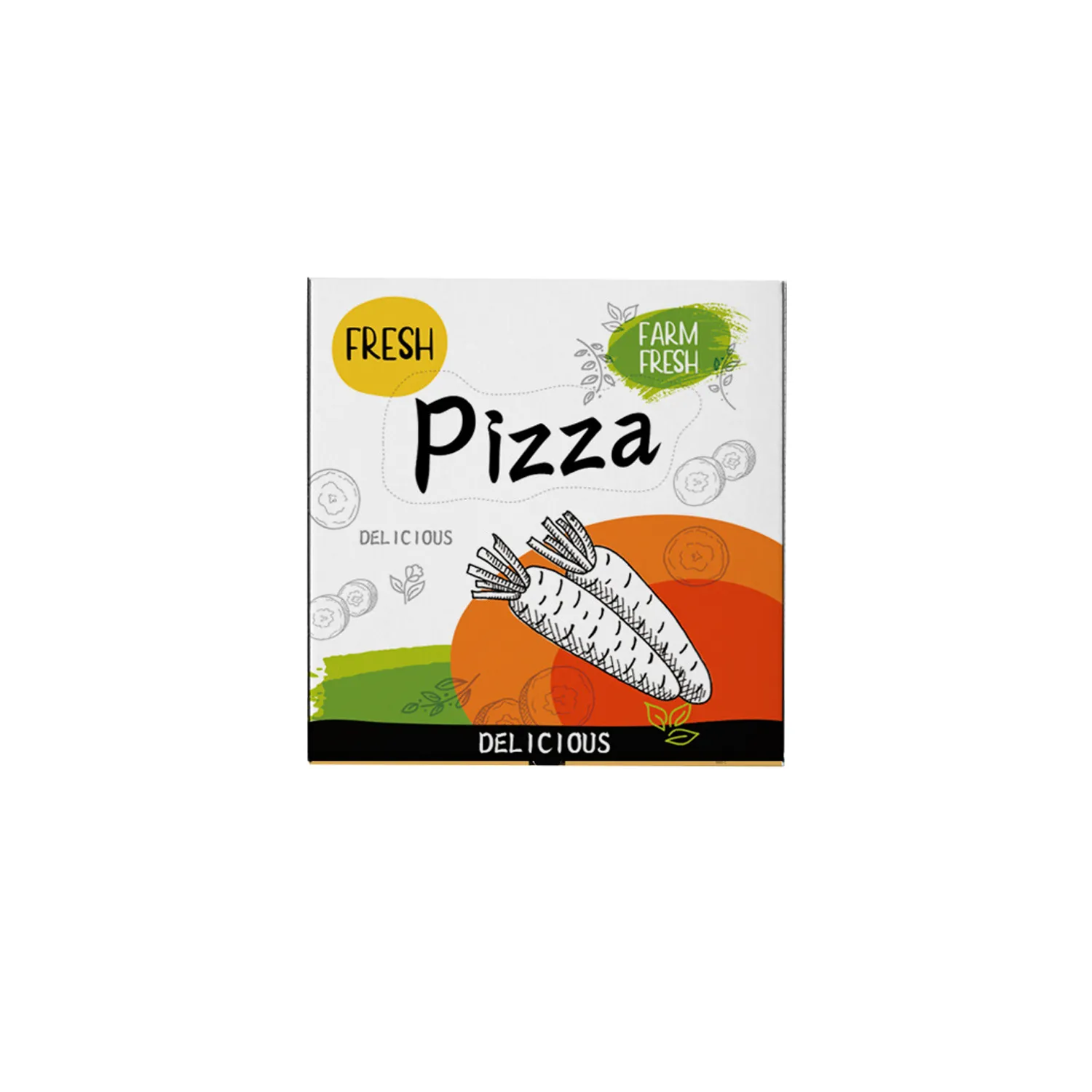 Custom Small Size Pizza Box 3