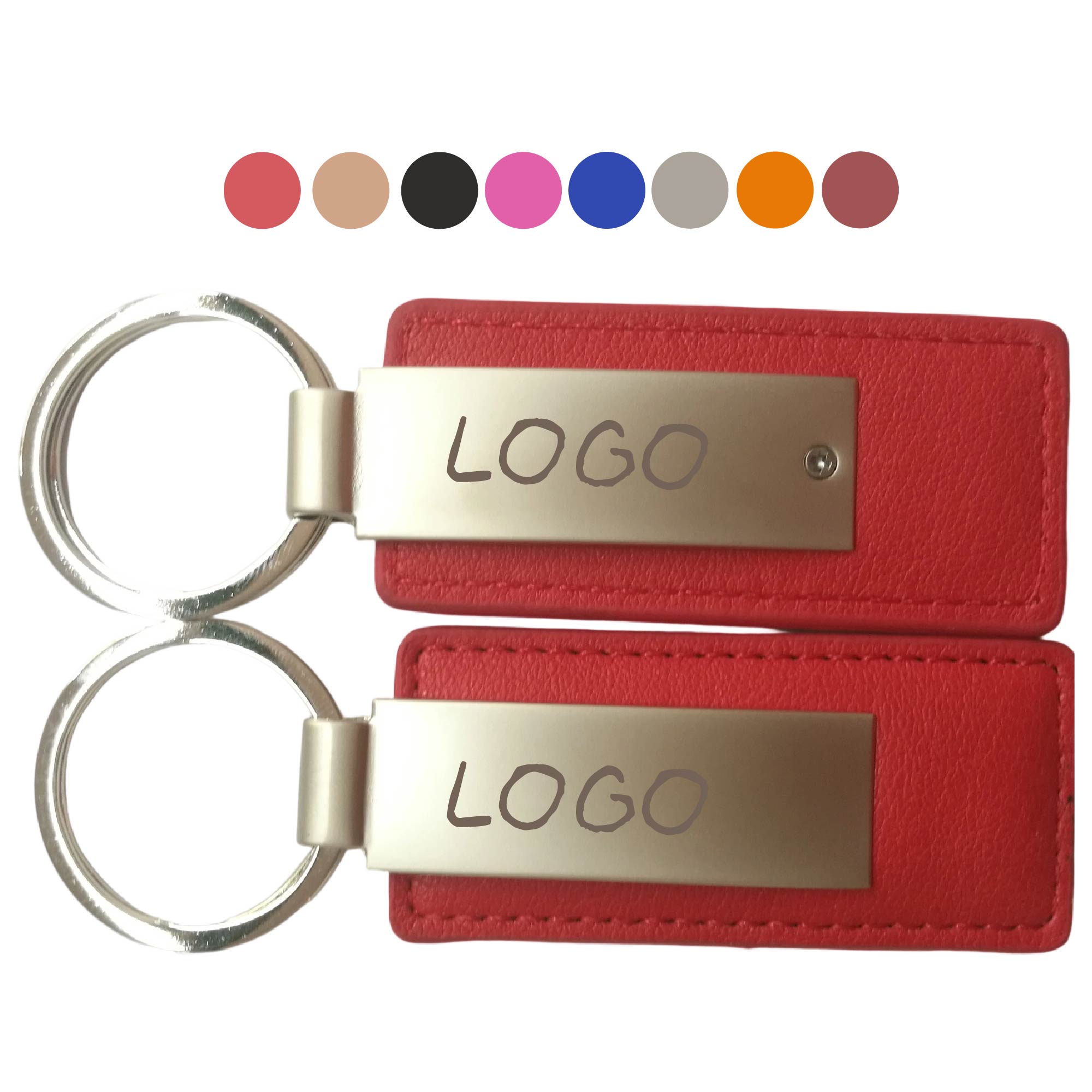PU Leather Car Key Chain 4