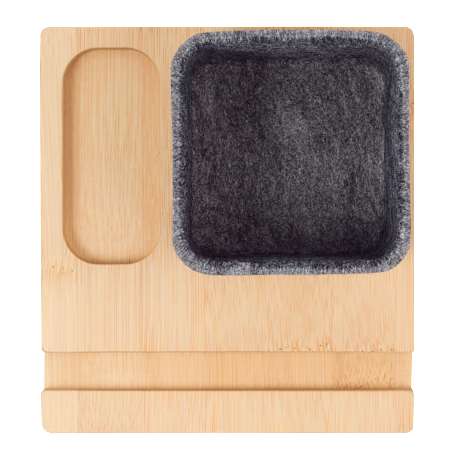 Recycled Felt & Bamboo Pen Holder 14