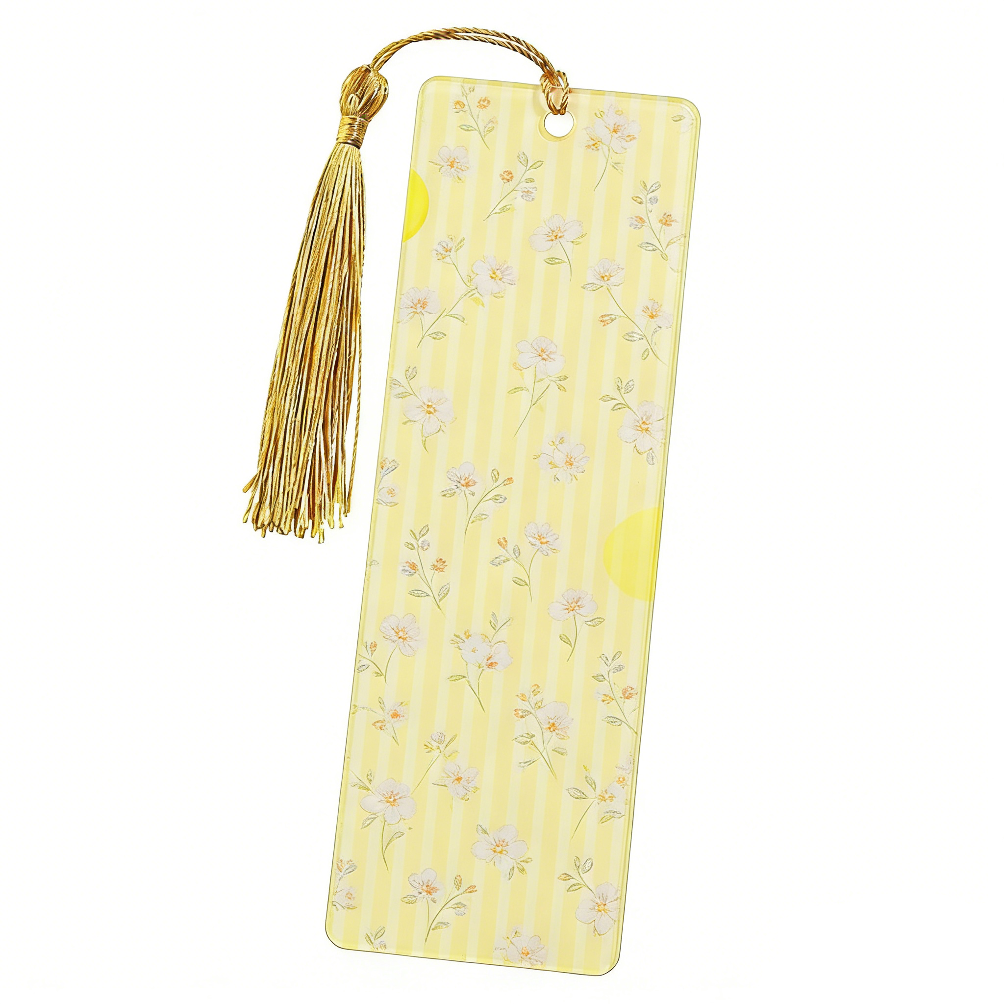 Elegant Bookmark with Acrylic Body and Tassel 3