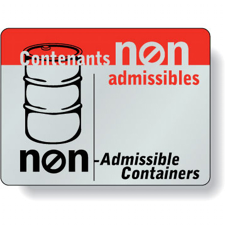 Dull Silver Foil Paper Roll Labels Stock Rectangle (1.875"x2.5")